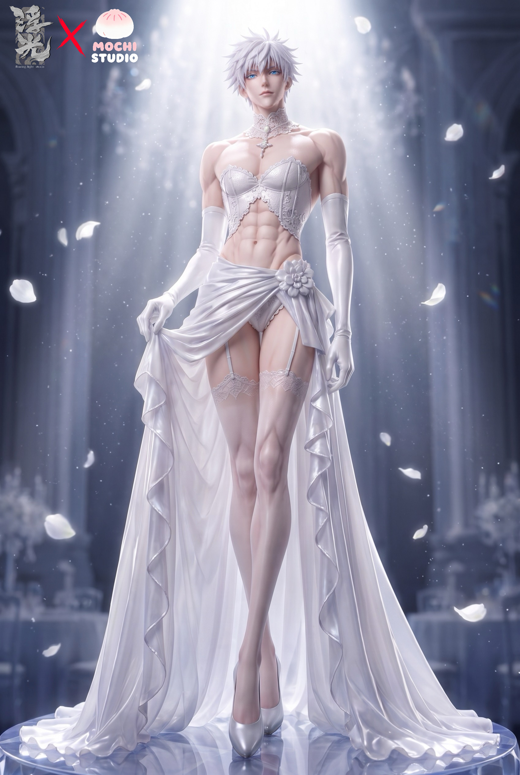 【預購】咒術迴戰 美男婚紗cos系列:001 五條 X MOCHI麻薯2