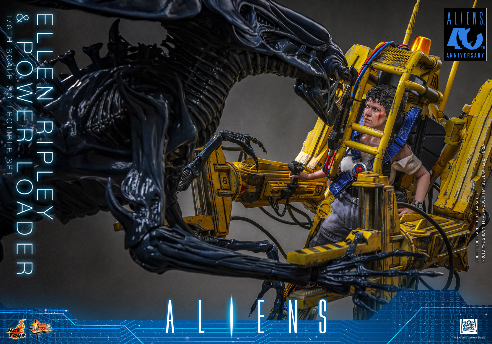 【預購】《異形2》MMS923 艾倫·雷普莉與動力裝載機套裝 X HOTTOYS14