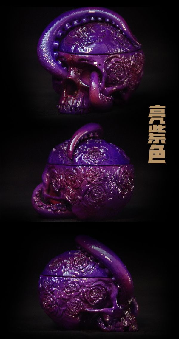 【補款】原創 多配色 嘎巴啦觸須頭骨-克蘇魯風 X COR工作室4