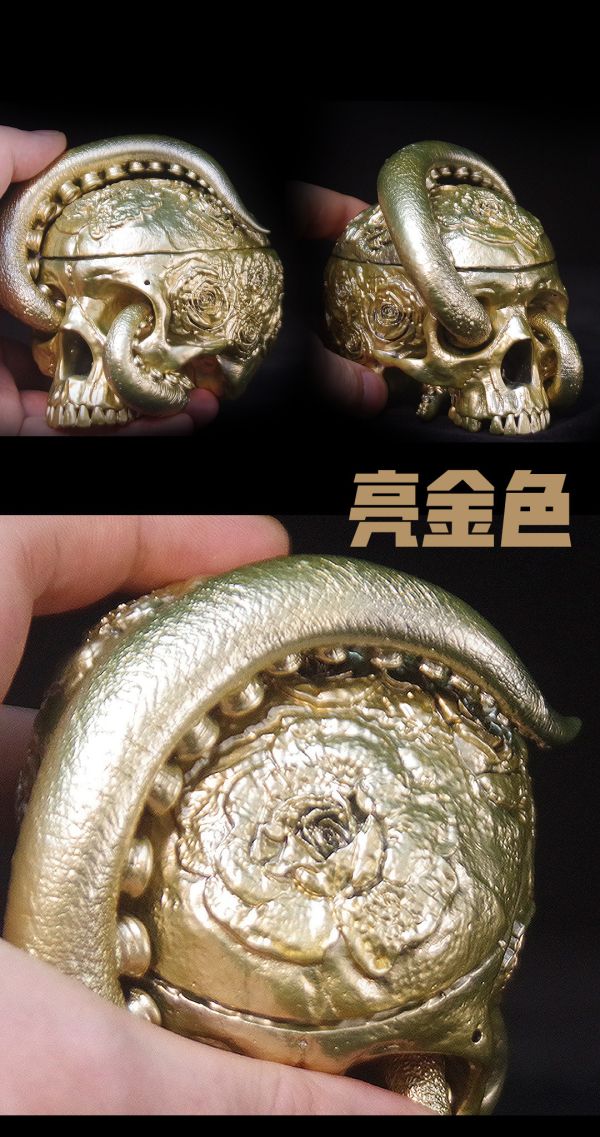 【補款】原創 多配色 嘎巴啦觸須頭骨-克蘇魯風 X COR工作室9