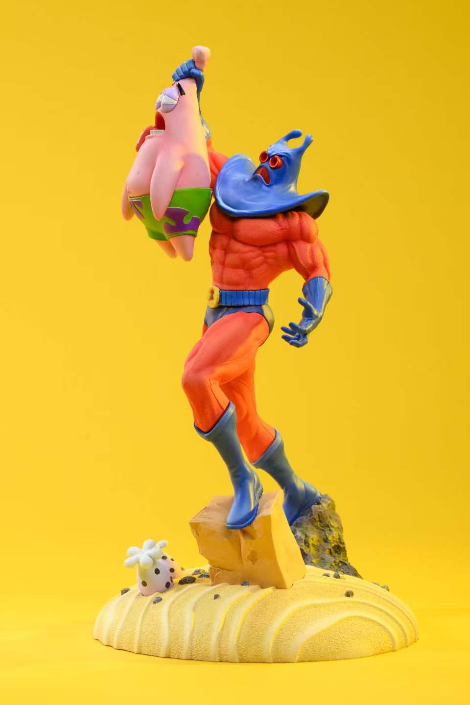【售罄展示追加請私訊客服@toystationtw】海綿寶寶 魔虹與派大星 X 時光工作室 Time Studio1
