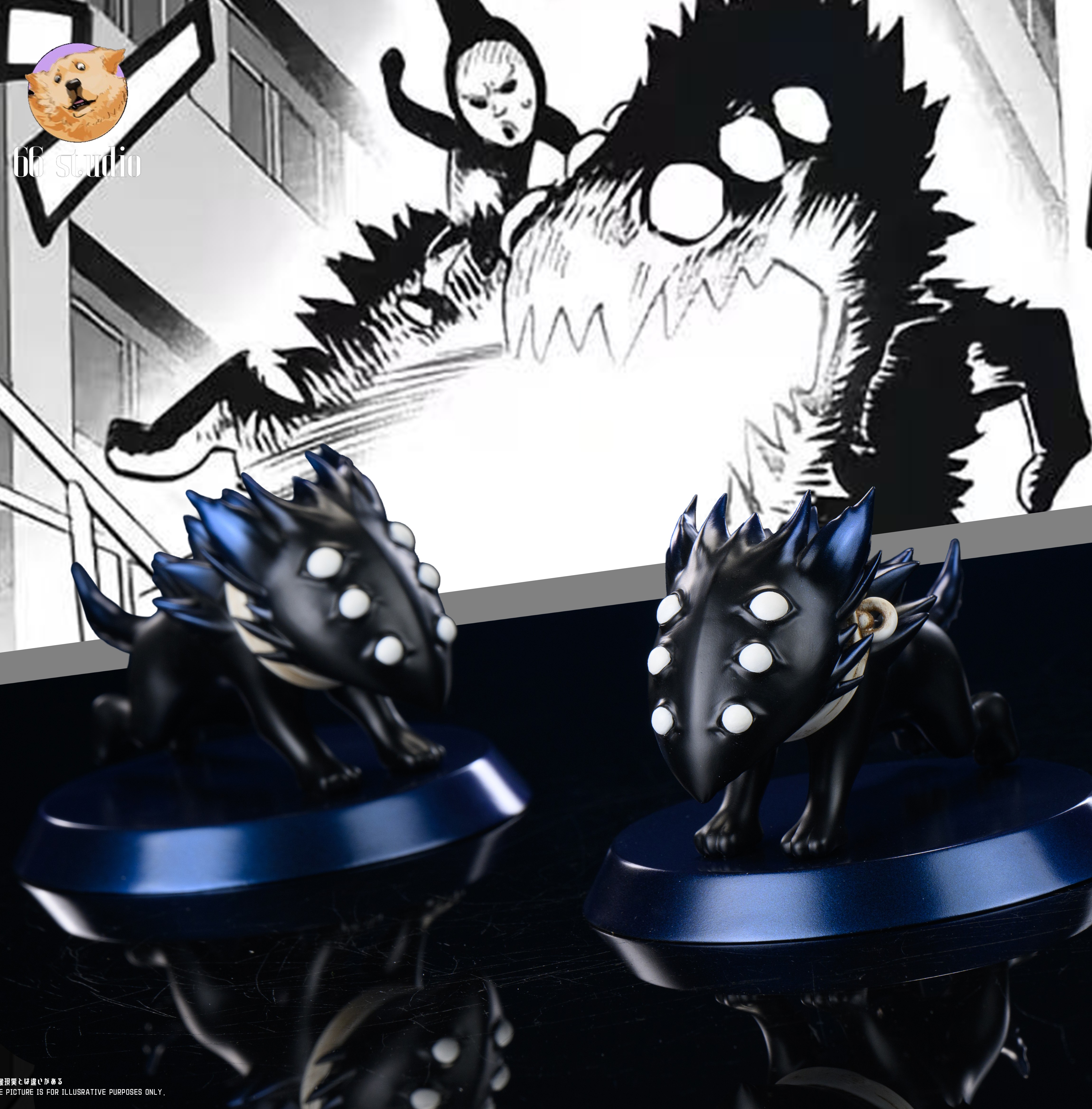 【預購】一拳超人 怪人協會 龍級幹部002-波奇 X 66工作室1