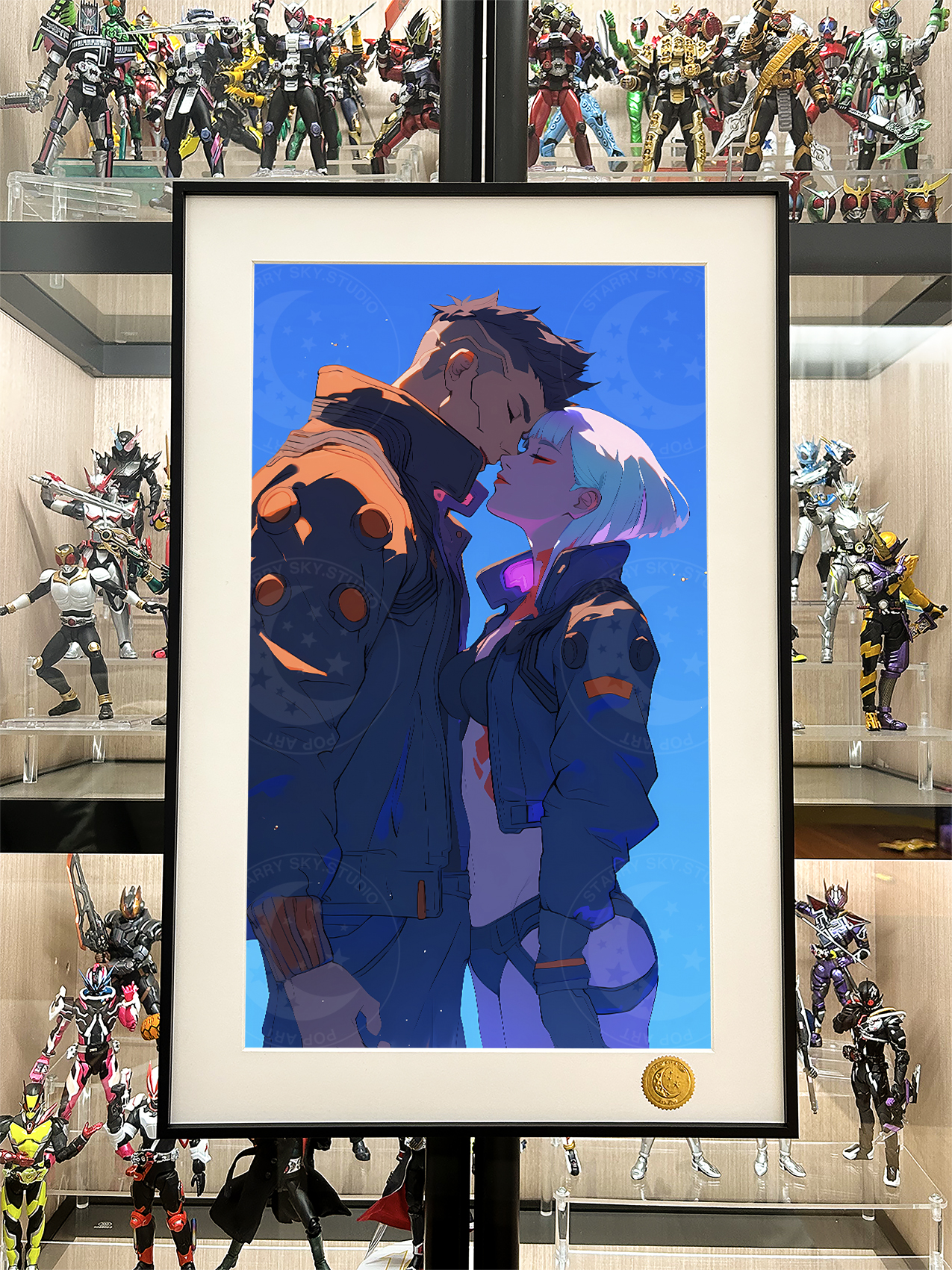 【預購】賽博朋克邊緣行者《露西大衛》動漫裝飾畫 X 星空工作室2
