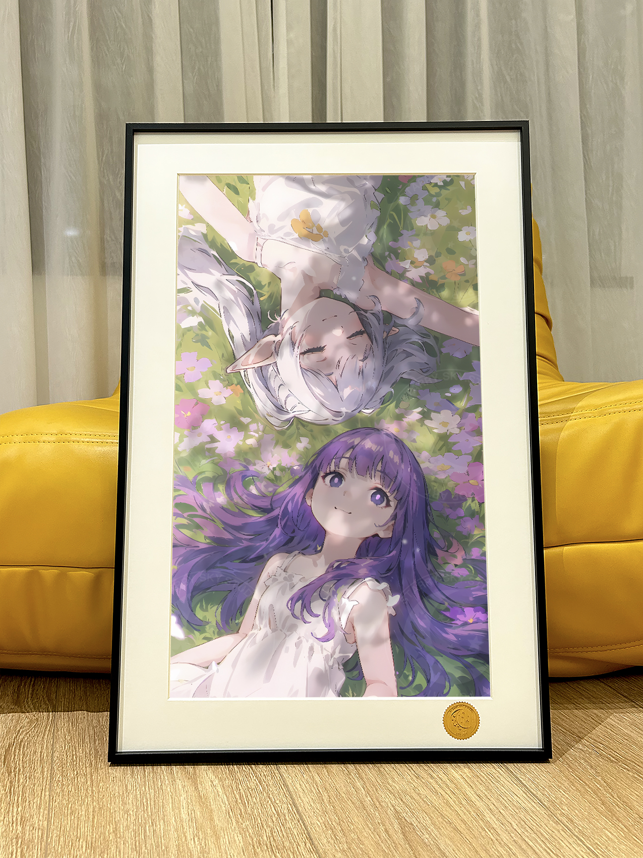 【預購】葬送的芙莉蓮《草坪芙莉蓮菲倫》裝飾畫 X 星空工作室3