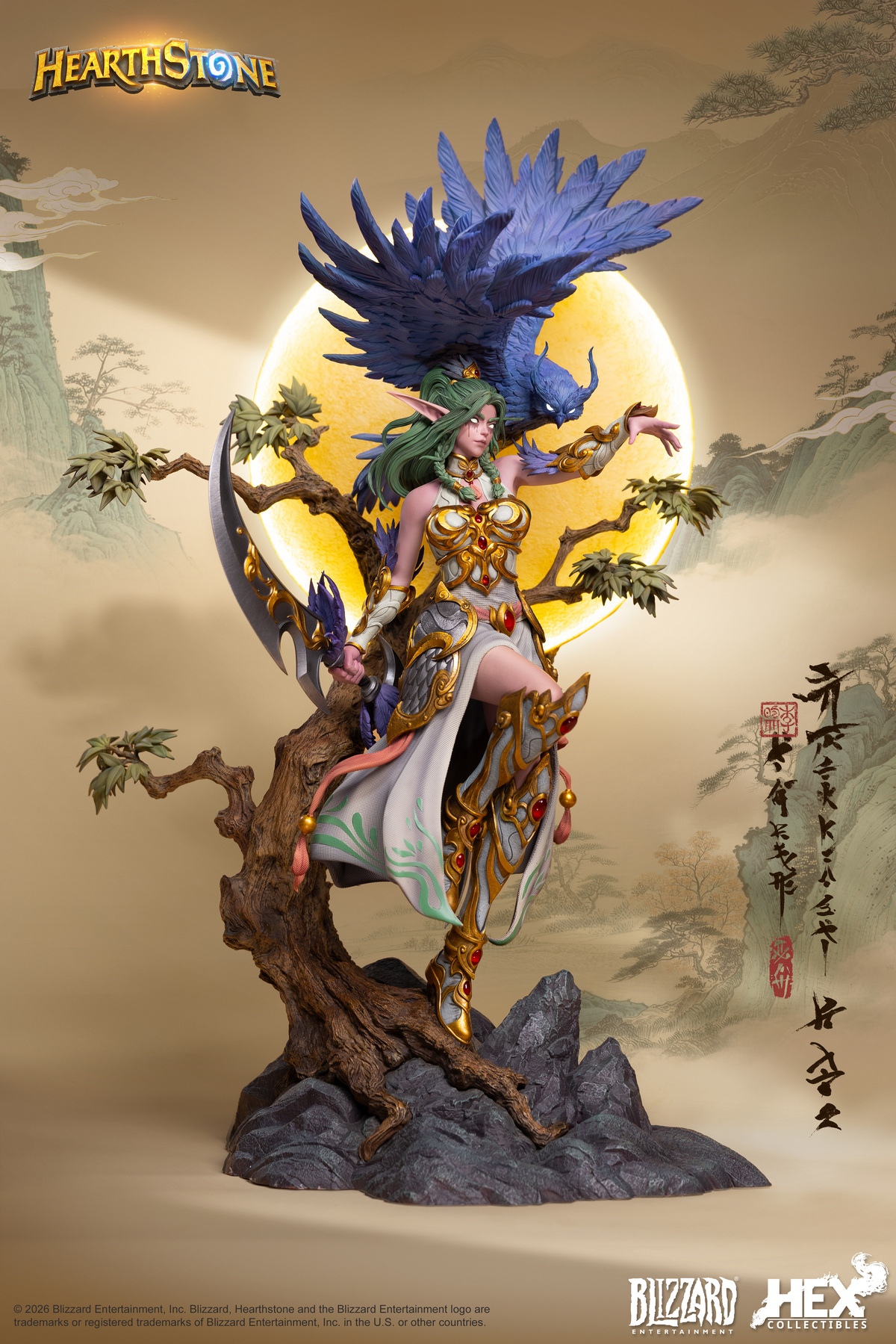 【售罄展示追加請私訊客服@toystationtw】江山如夢·泰蘭德館藏雕像 HEXHS19 X HEX Collectibles+暴雪遊戲4