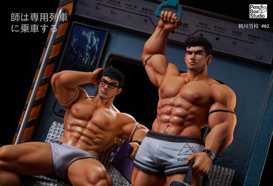 【預購】鶴川男校2 師乘專列 數學導師莫謙&體育導師林望 X Pencil Box鉛筆盒7