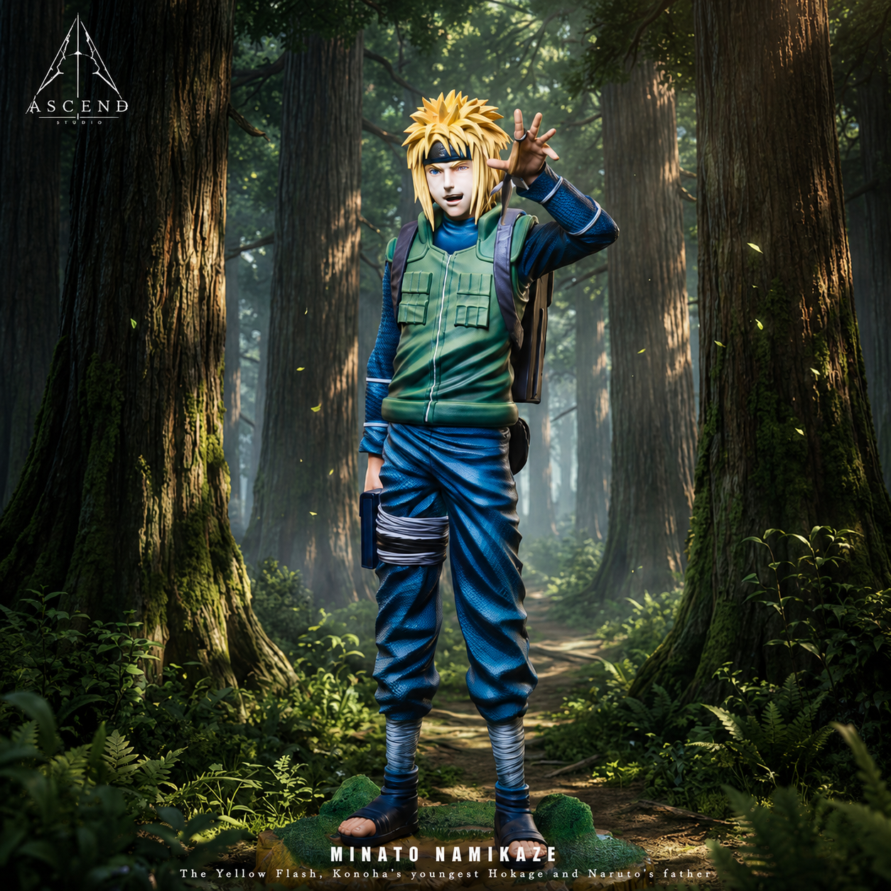 【預購】火影忍者 青年版 波風水門 X Ascend-Studio1