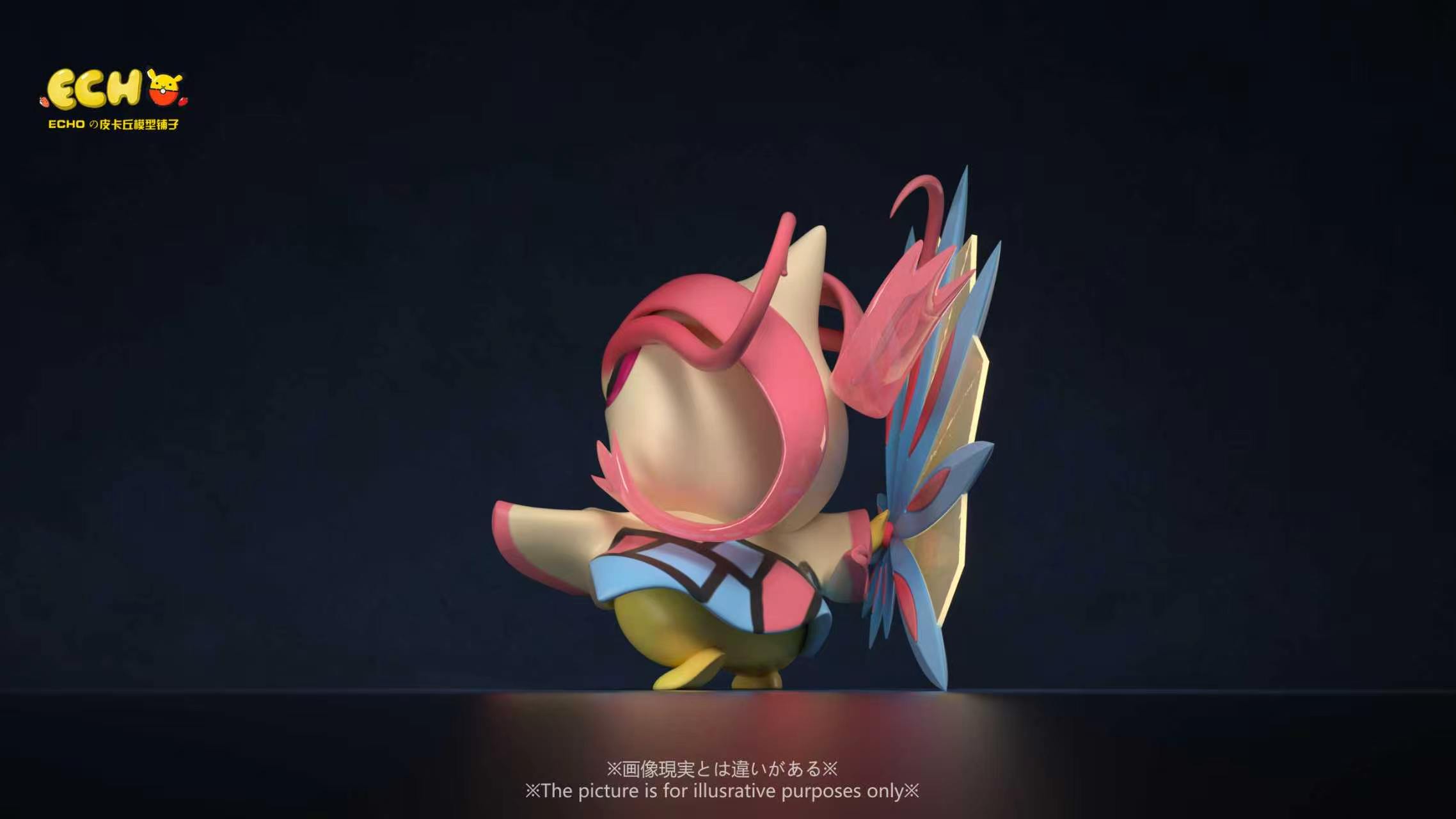 【預購】寶可夢 美娜斯變裝皮卡丘 X ECHO皮卡丘模型鋪子(皮模鋪)4