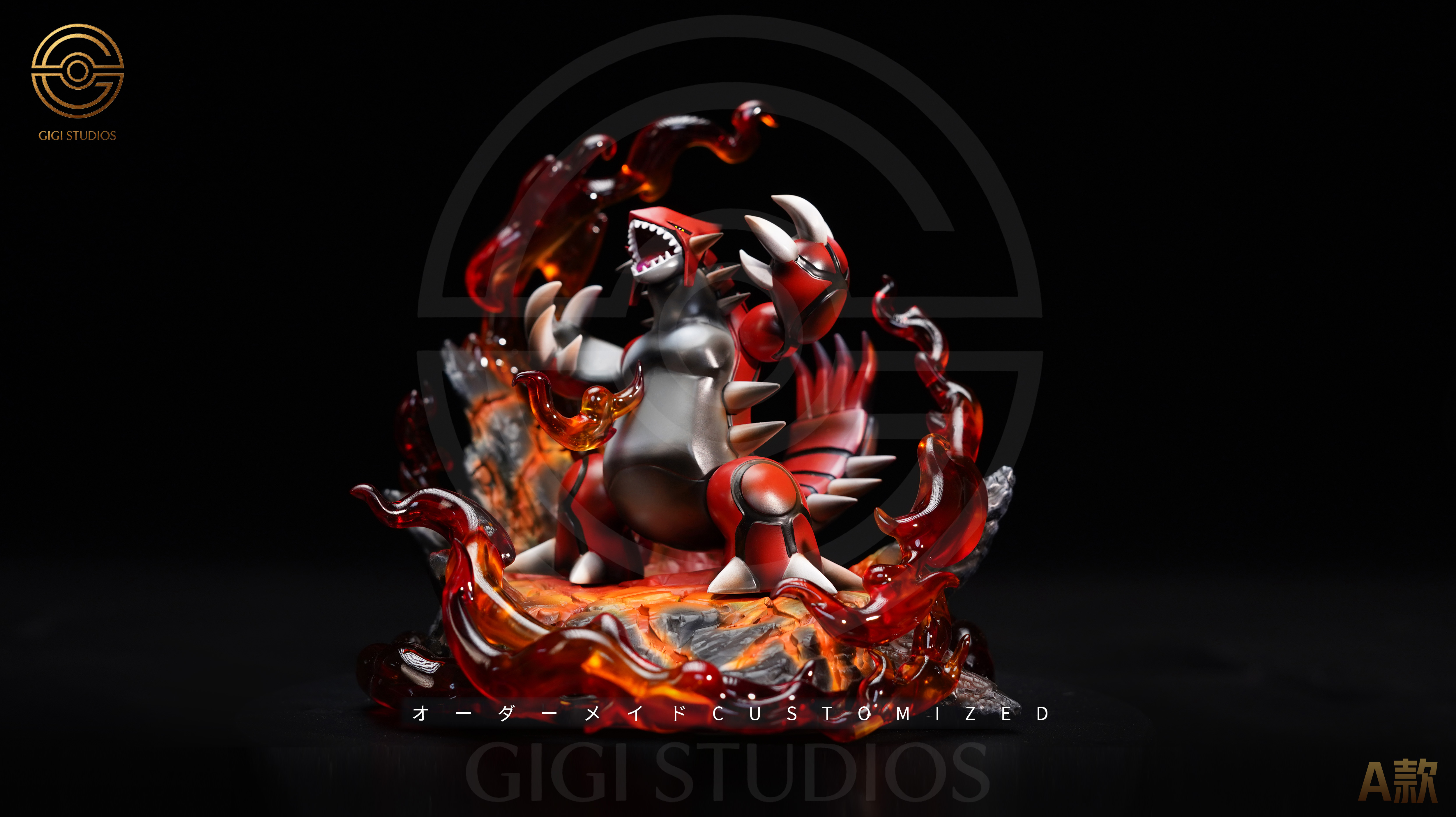 【預購】寶可夢 豐源三神-固拉多 X GIGI studio2