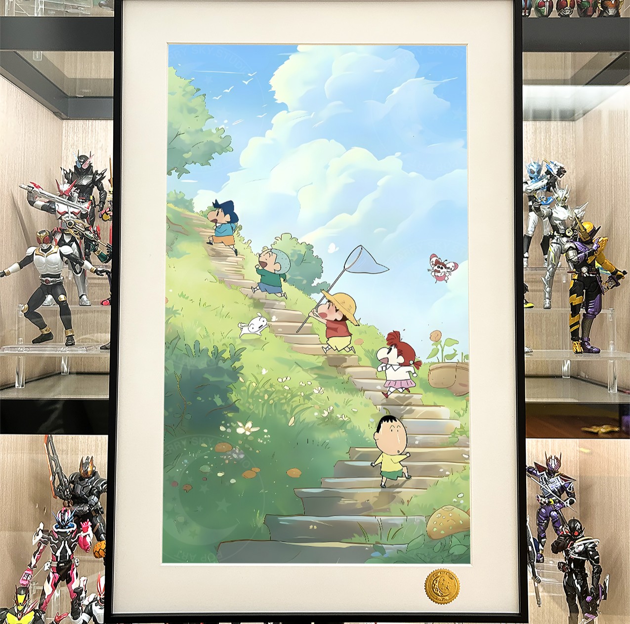 【預購】蠟筆小新《登山春日部》動漫裝飾畫 X 星空工作室1