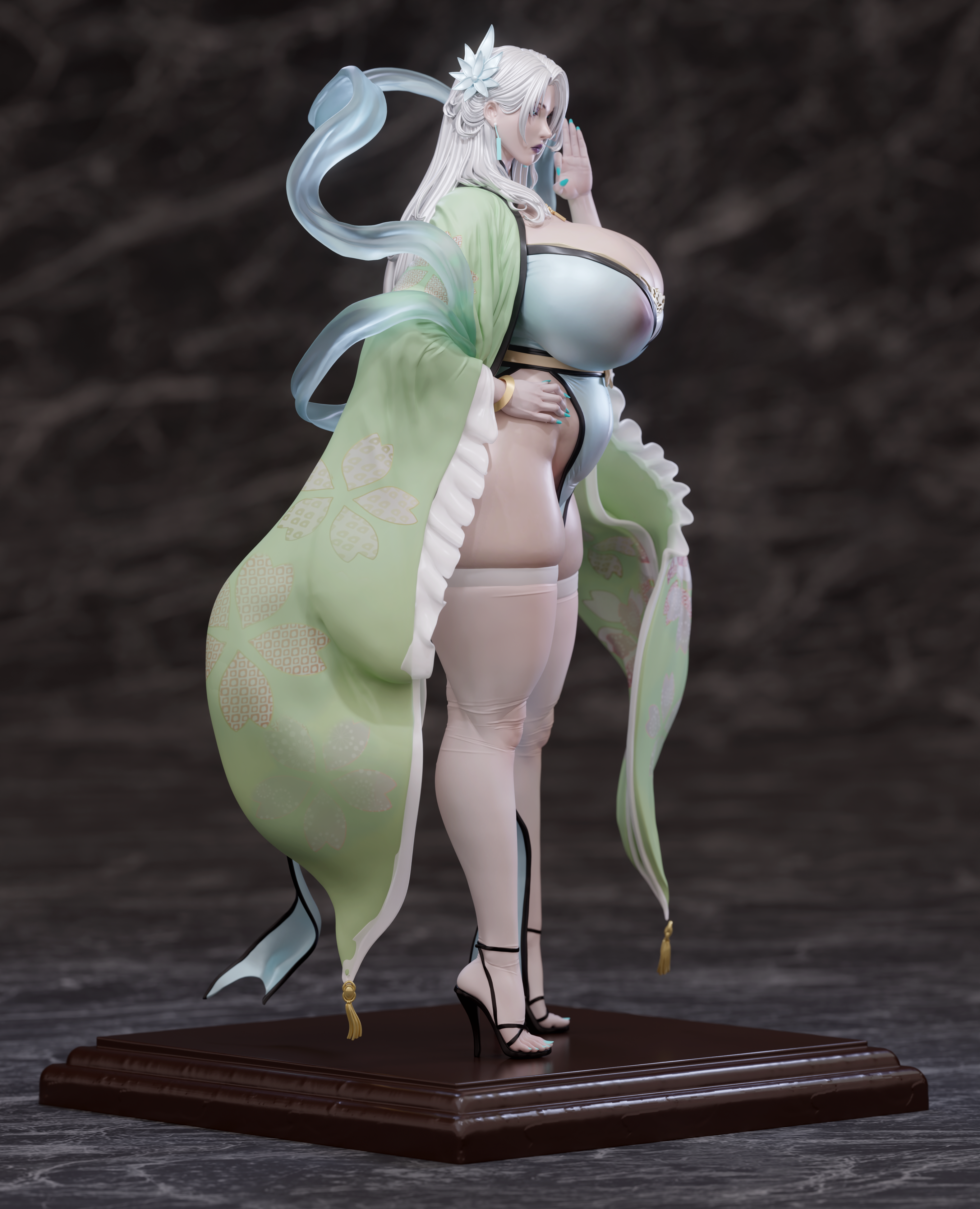 【預購】木竹修仙世界 彩菱聖女雕塑系列-藥王宗 X SODA4