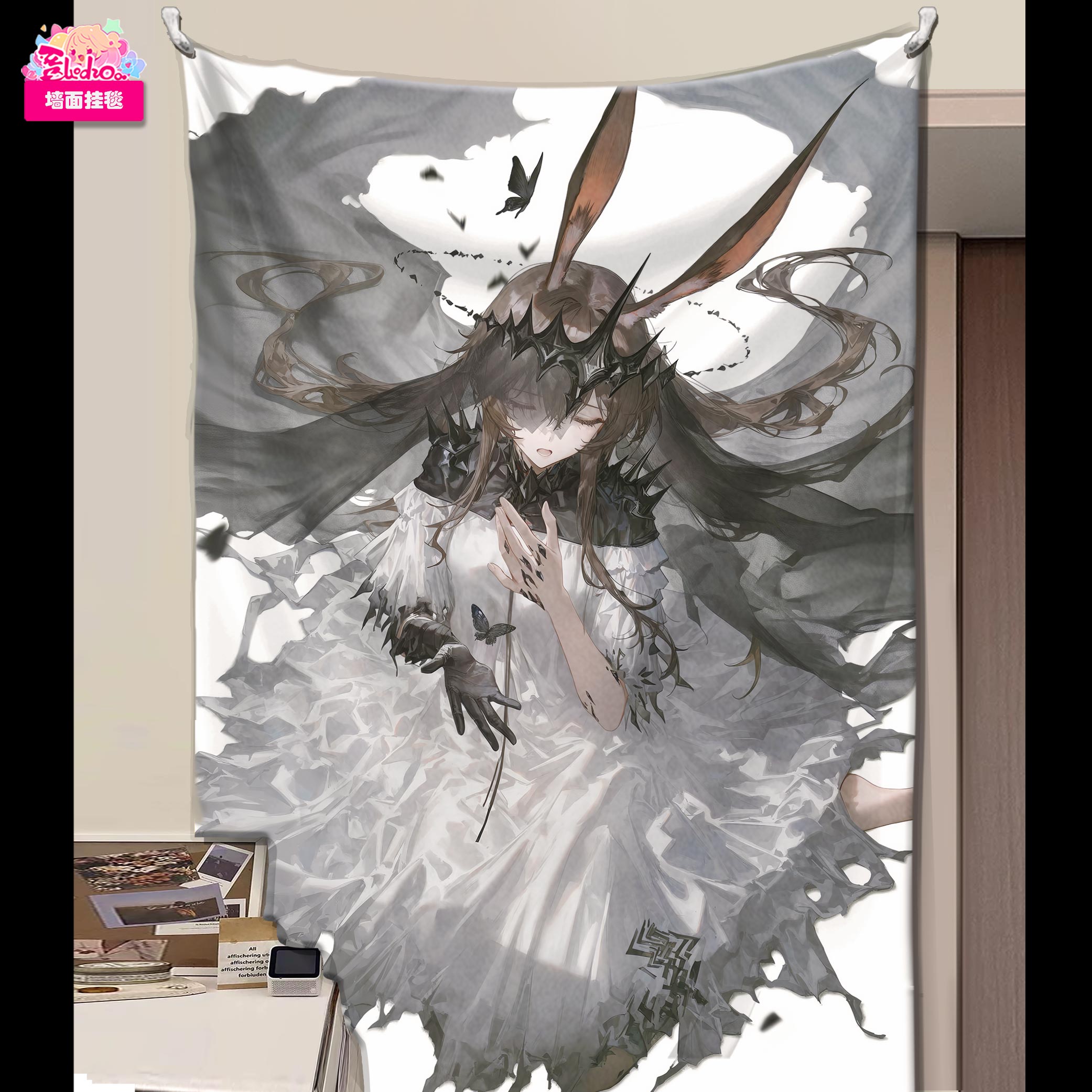 【預購】明日方舟 魔王-阿米婭精裱款 8k收藏超清精裱畫 X 阿喵畫社7