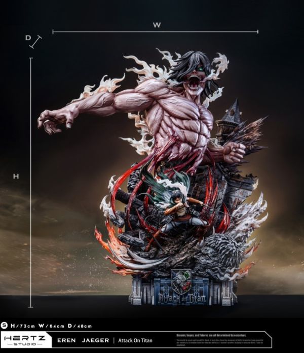 【現貨秒發】進擊的巨人 第二彈 艾倫·耶格爾 艾連·葉卡 X Hertz-Studio2