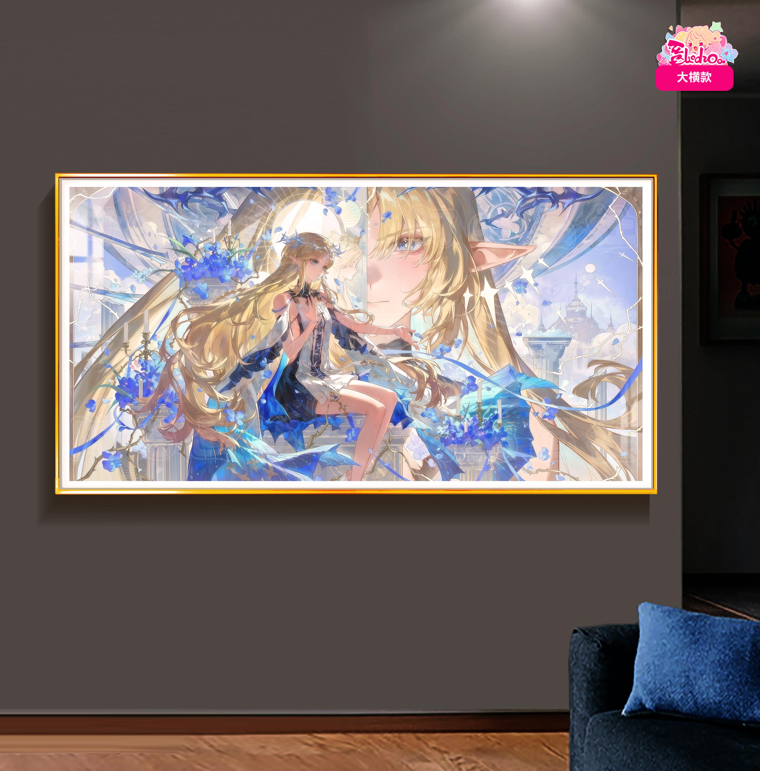 【預購】鳴潮 芙露德莉斯x卡提希婭大橫款 X 阿喵畫社3