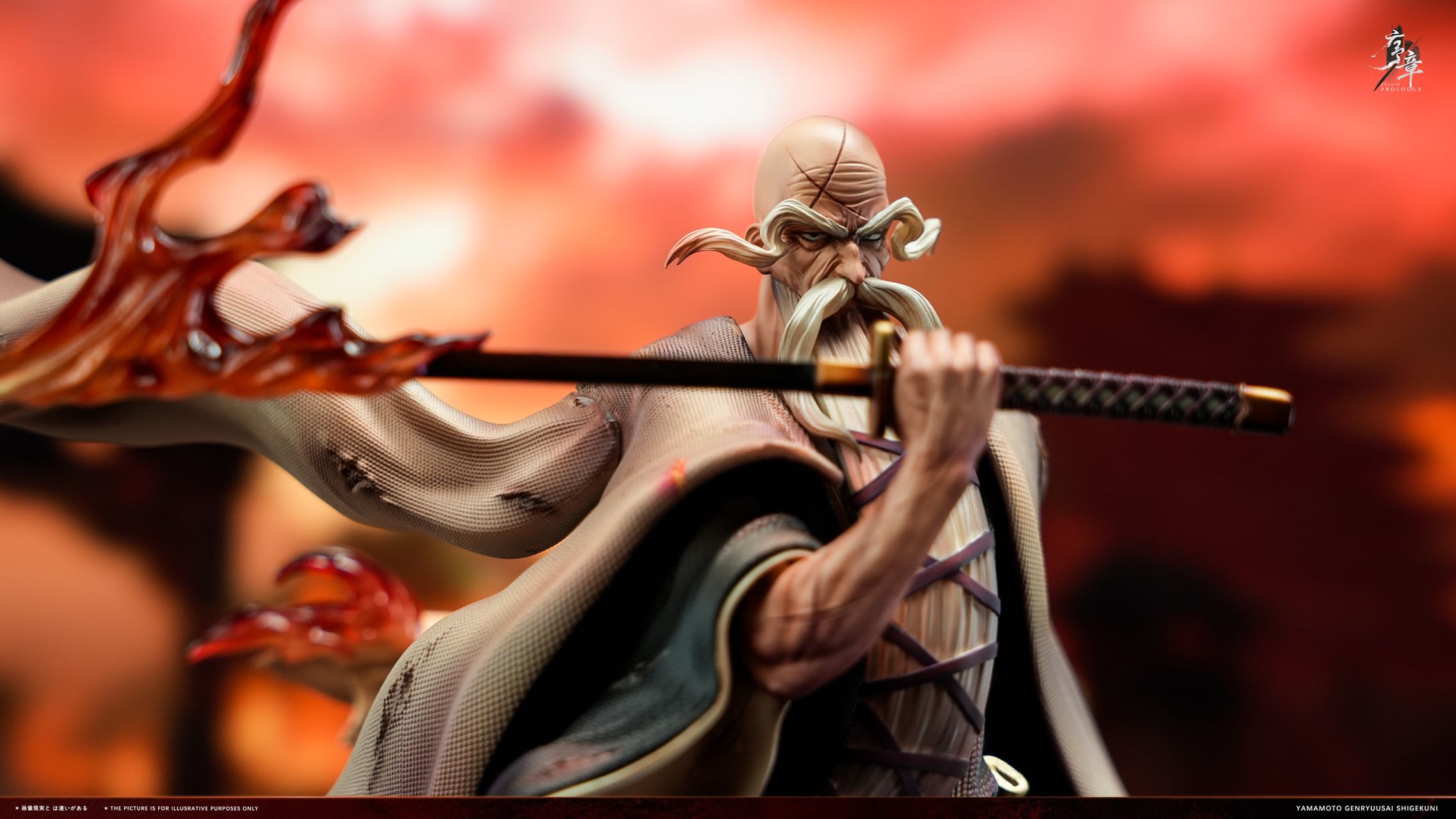 【售罄展示追加請私訊客服@toystationtw】死神 隊長系列 001 山本元柳斎重國 X 序章工作室6