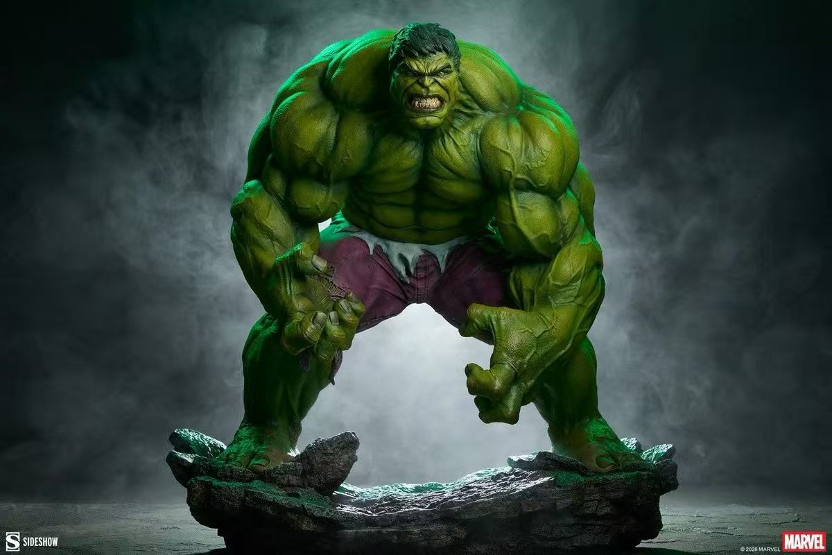 【售罄展示追加請私訊客服@toystationtw】Marvel漫威 Hulk 綠巨人-浩克 X Sideshow5