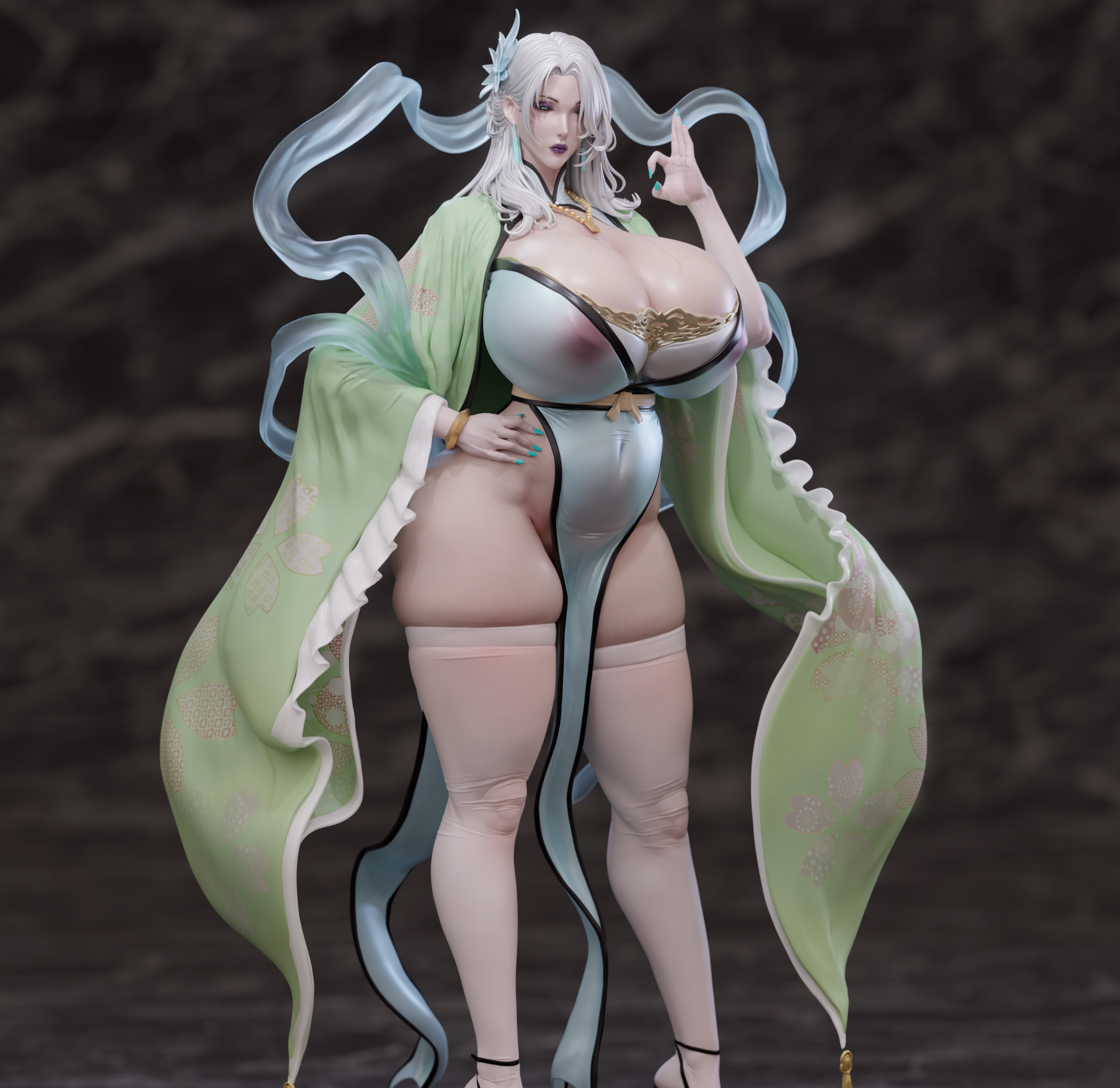 【預購】木竹修仙世界 彩菱聖女雕塑系列-藥王宗 X SODA1