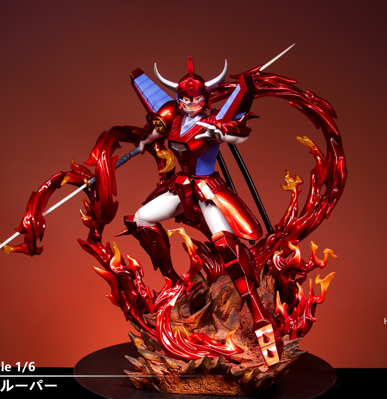 【預購】魔神壇鬥士 必殺系列001 火焰神—真田遼 X 劍影工作室1