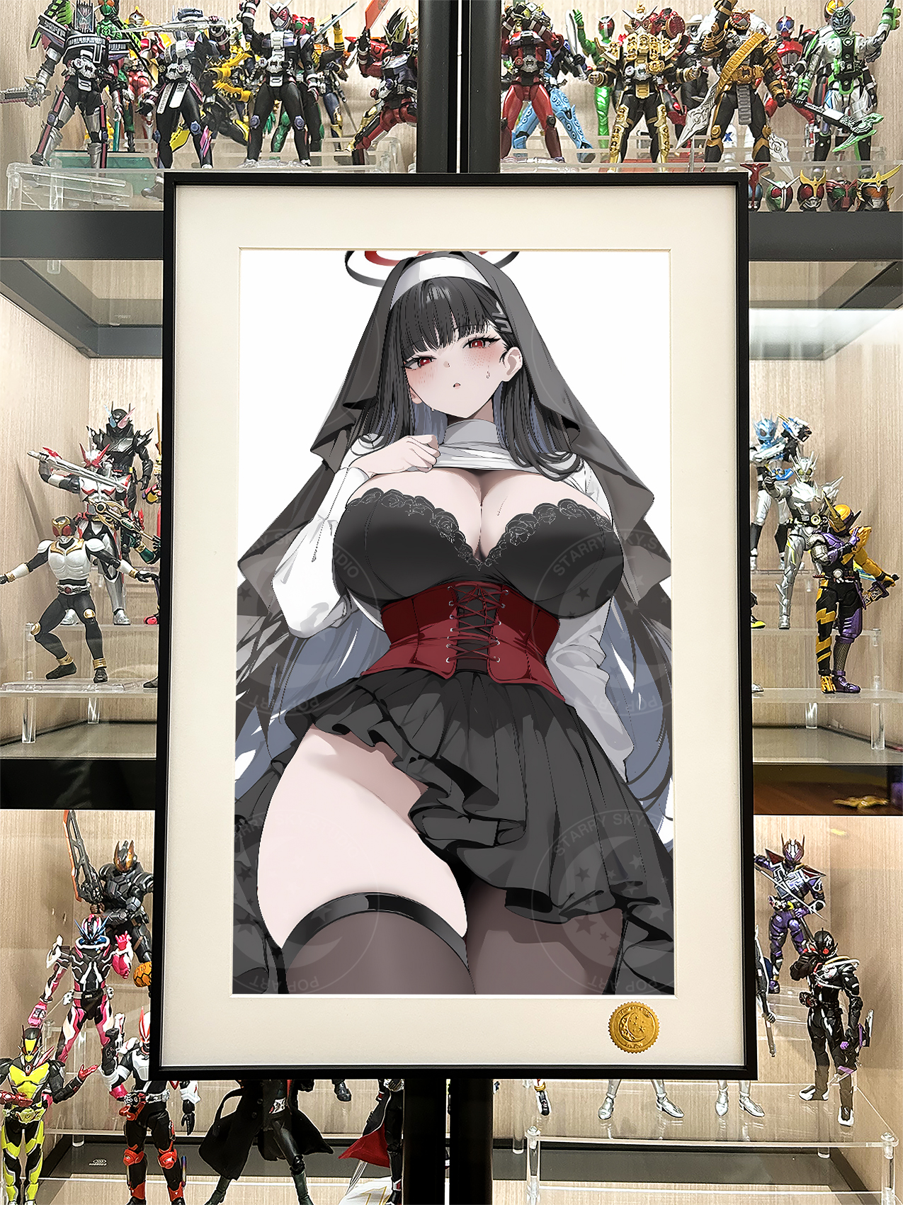 【預購】蔚藍檔案《修女莉音》裝飾畫 X 星空工作室3