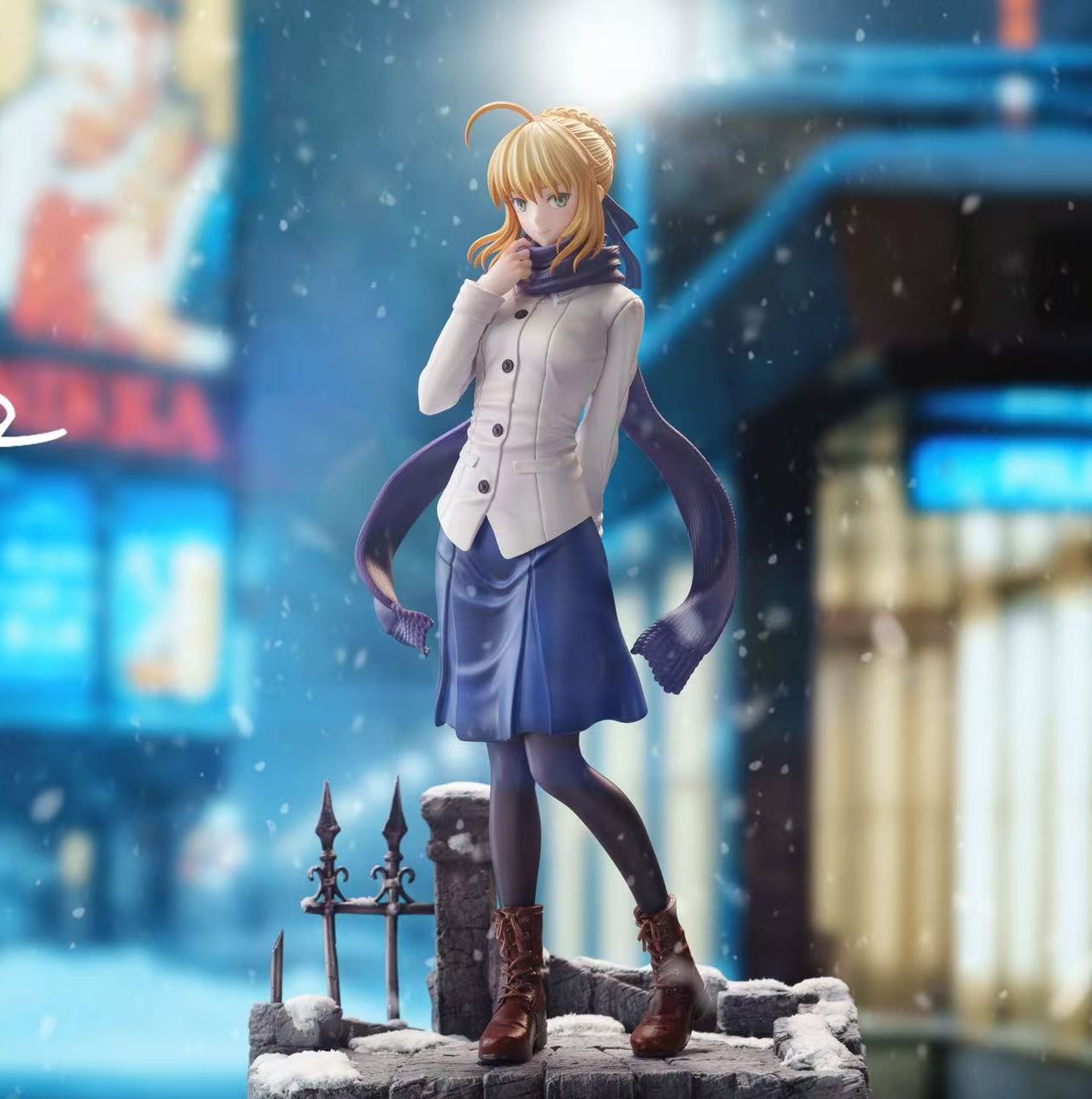 【預購】Fate 阿爾托莉雅·潘德拉貢 冬夜Saber X QuietArt1