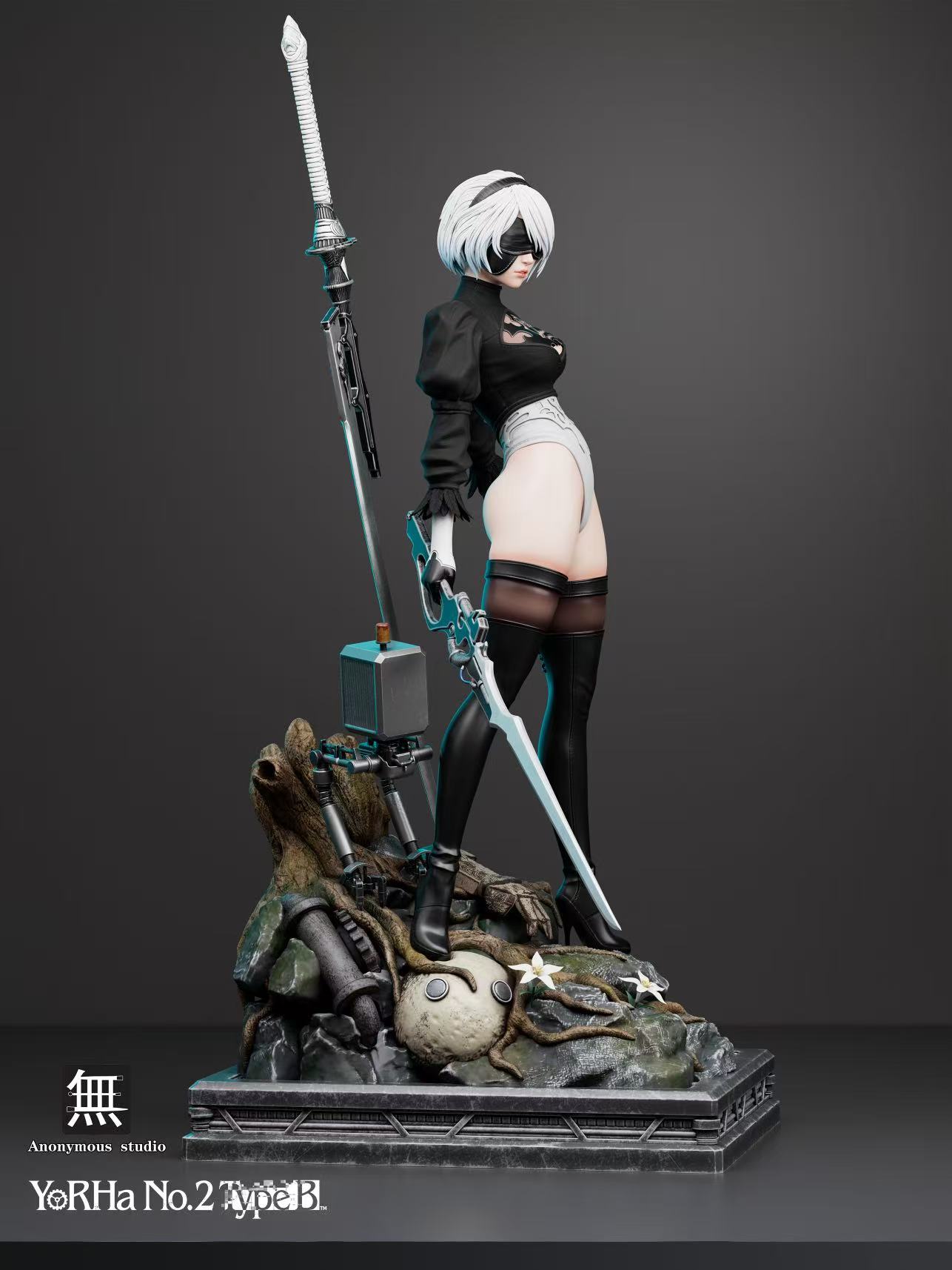 【預購】尼爾機械紀元 雙比例 2B X Anonymous無名6
