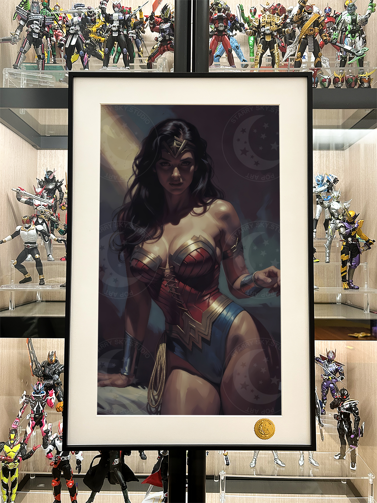 【預購】DC《復古風女俠》裝飾畫 X 星空工作室2