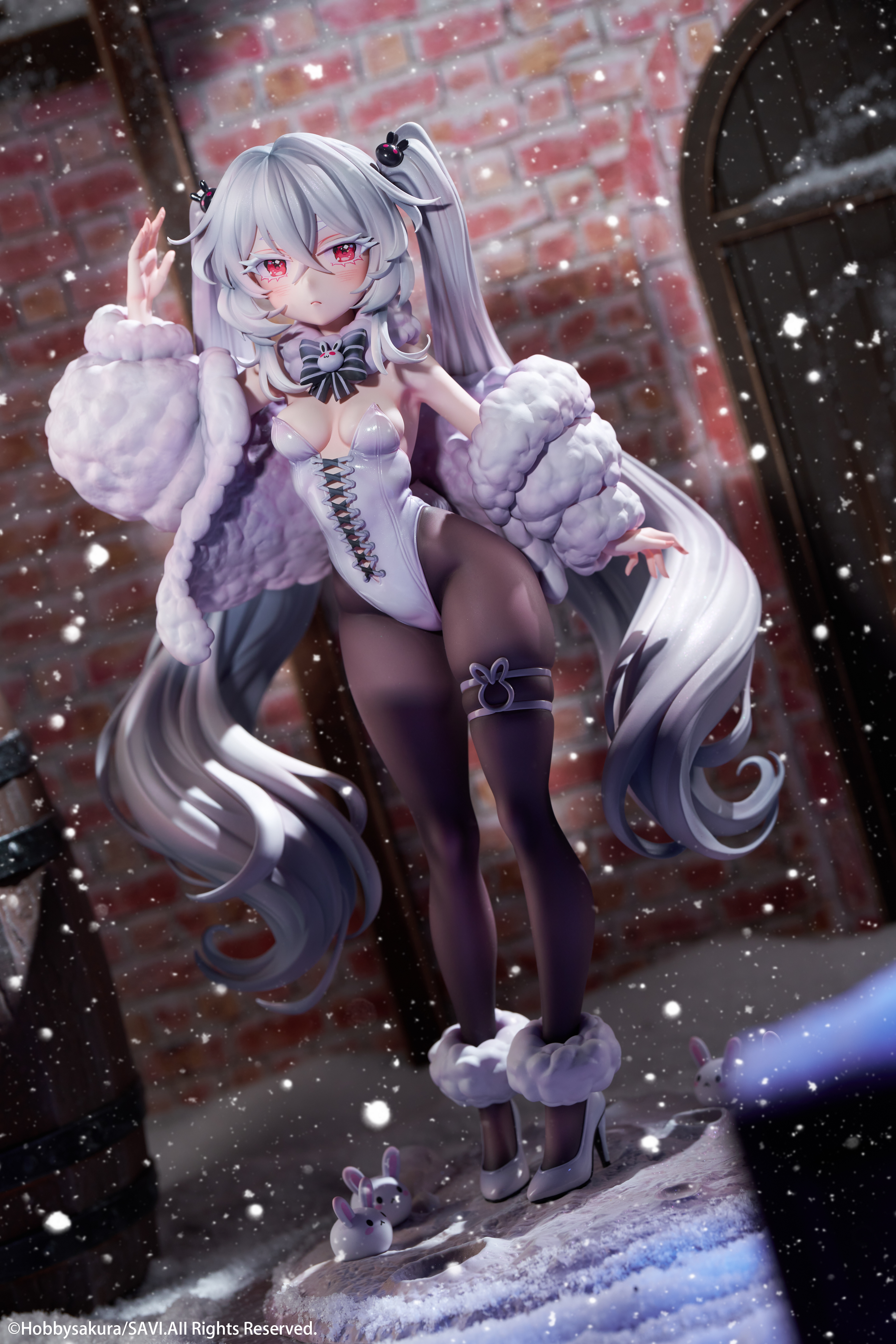 【預購】月球兔子:棉花糖 X HobbySakura9