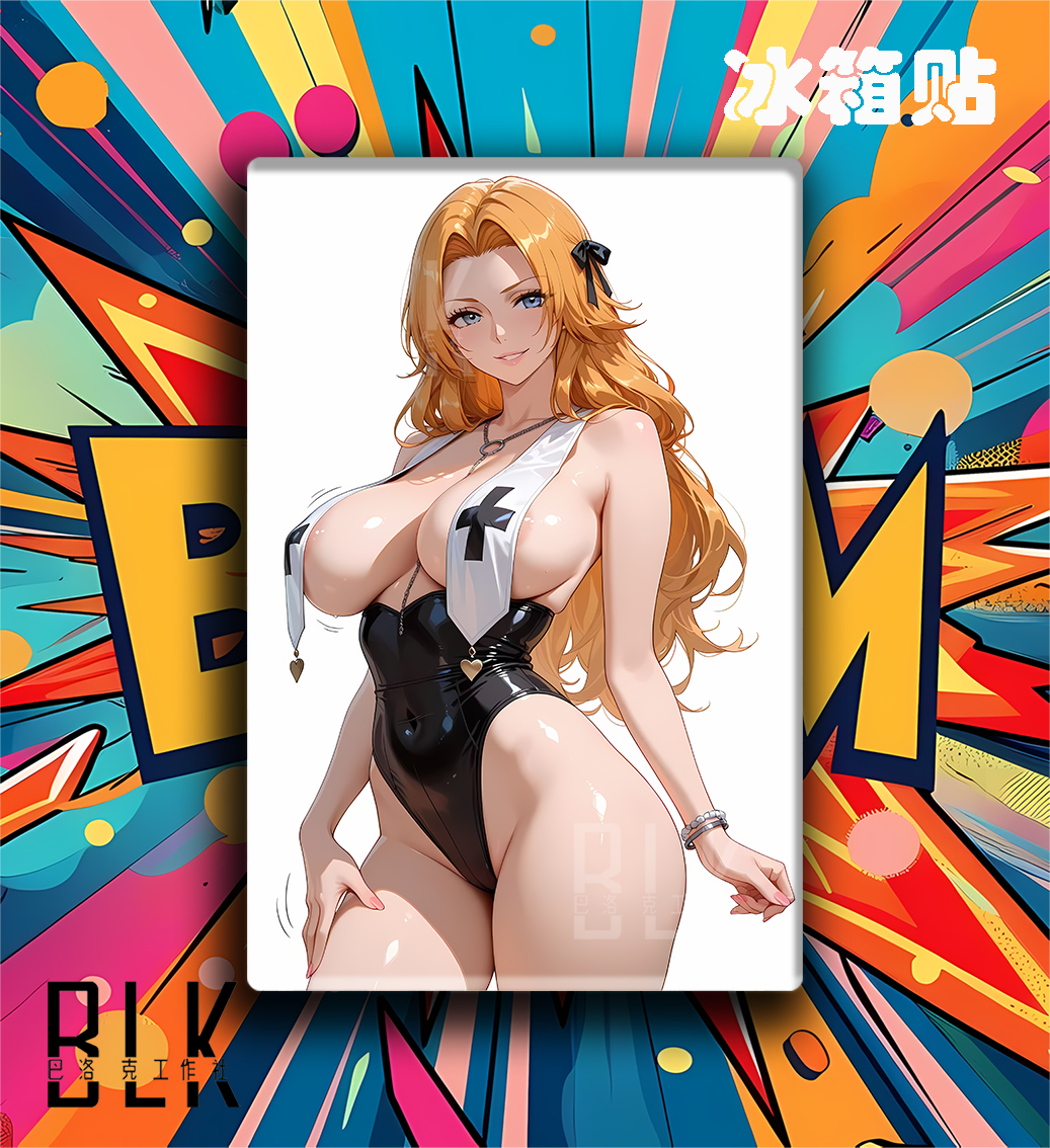 【預購】死神《泳裝亂菊》動漫裝飾畫&冰箱貼 X 巴洛克工作室3