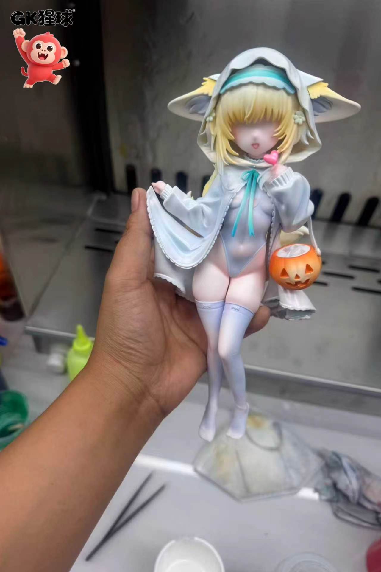 【售罄展示追加請私訊客服@toystationtw】明日方舟 鈴蘭 X Ape Planet-Studio GK猩球4