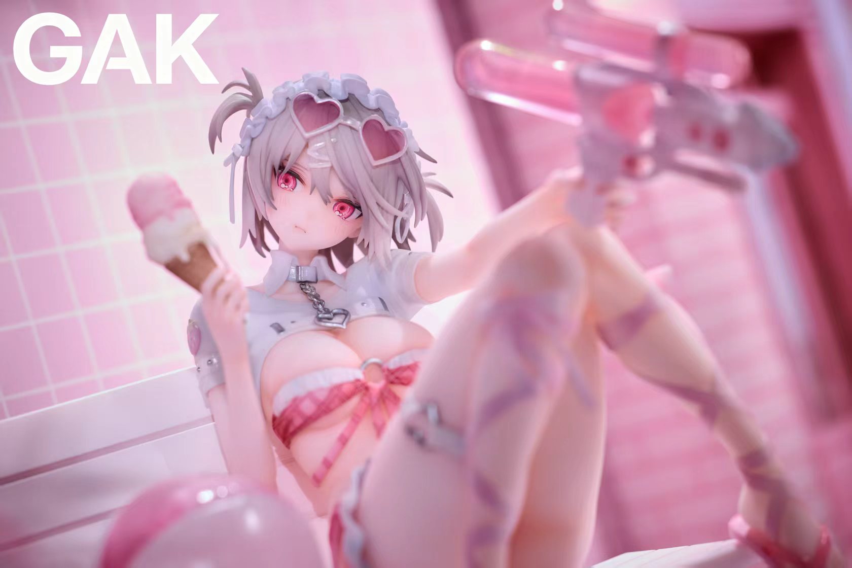 【預購】水槍少女;草莓緞帶 X GAK4