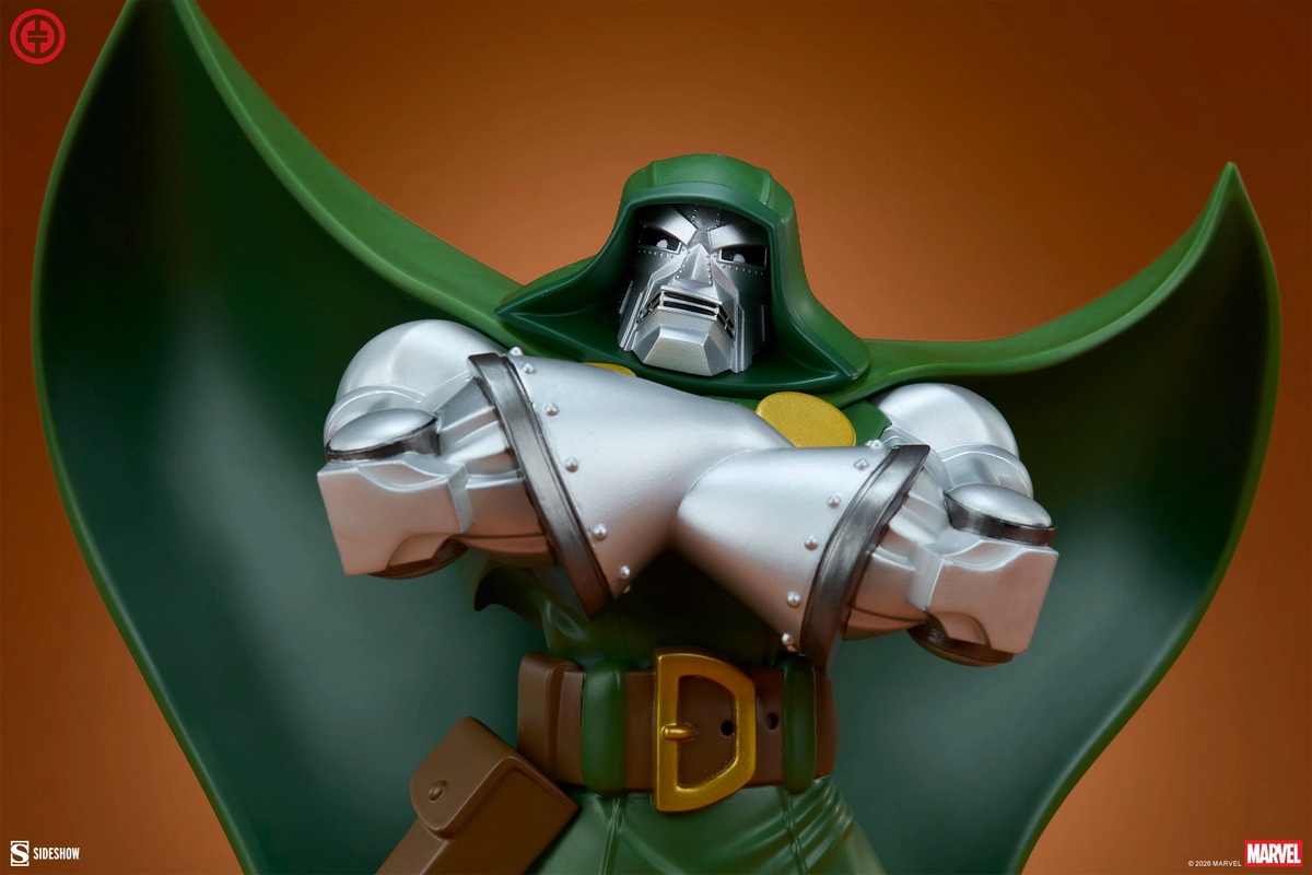 【售罄展示追加請私訊客服@toystationtw】設計師創意造型 Dr. Doom 毀滅博士 700251 X Sideshow13