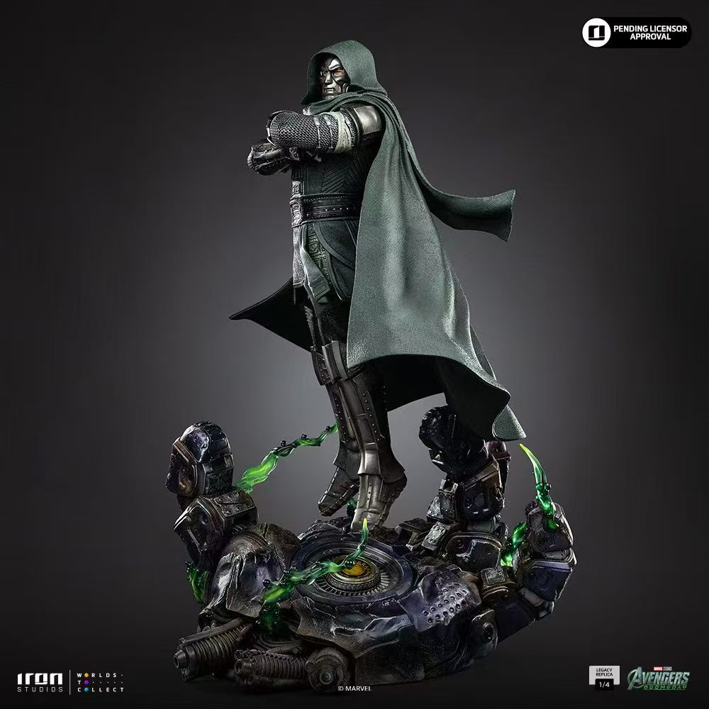 【售罄展示追加請私訊客服@toystationtw】Marvel漫威 Doctor Doom 毀滅博士 MARCAS143226-14 X Iron-Studio5