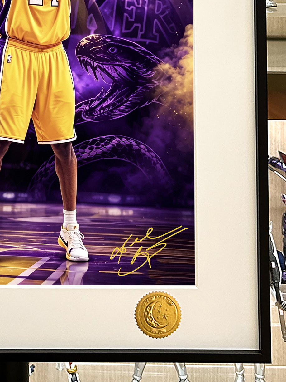 【預購】NBA《致科比》動漫裝飾畫 X 星空工作室4
