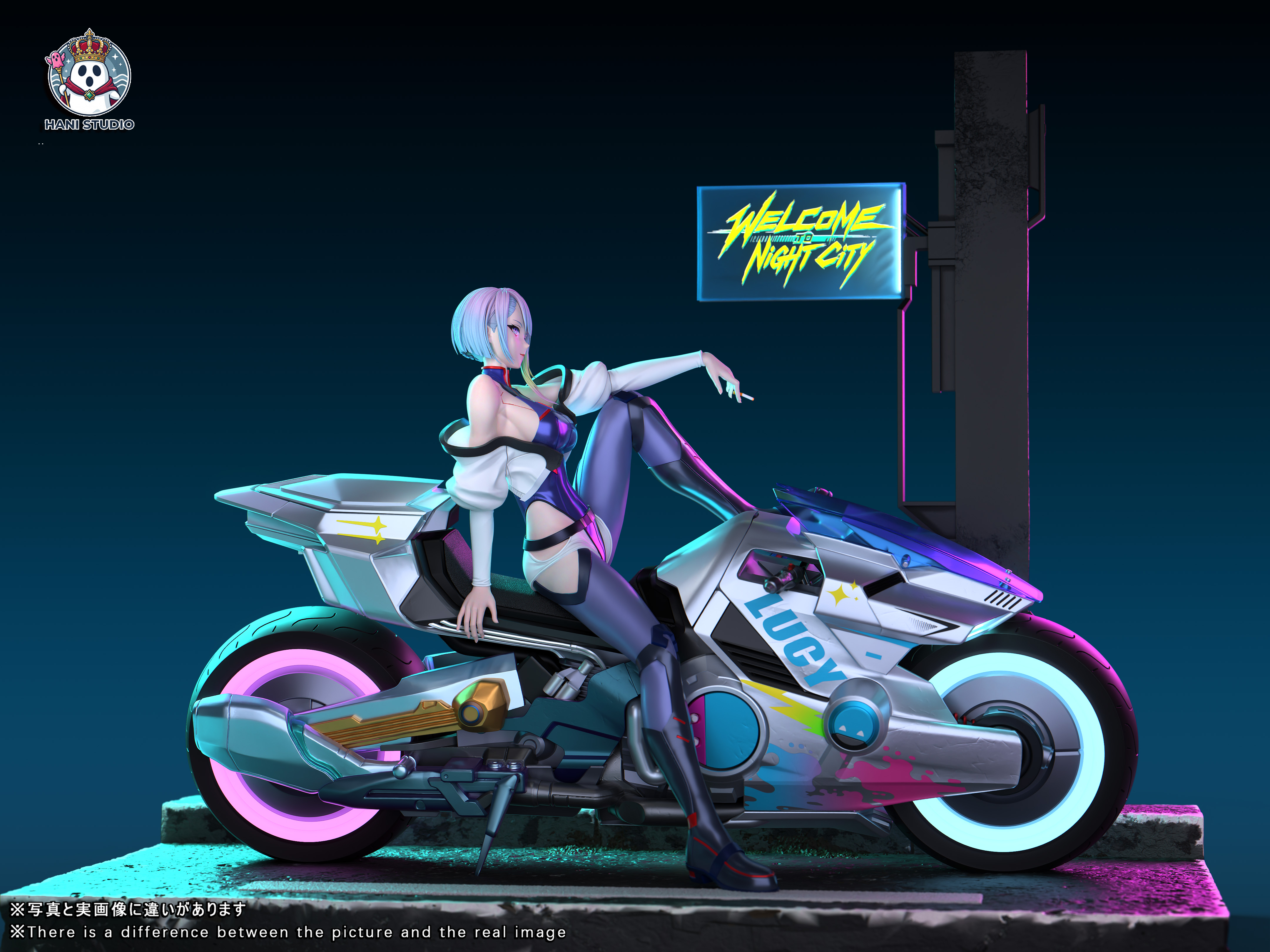 【售罄展示追加請私訊客服@toystationtw】電馭叛客:邊緣行者 第二彈 Lucy&草稚·刃村正 X 哈尼工作室5