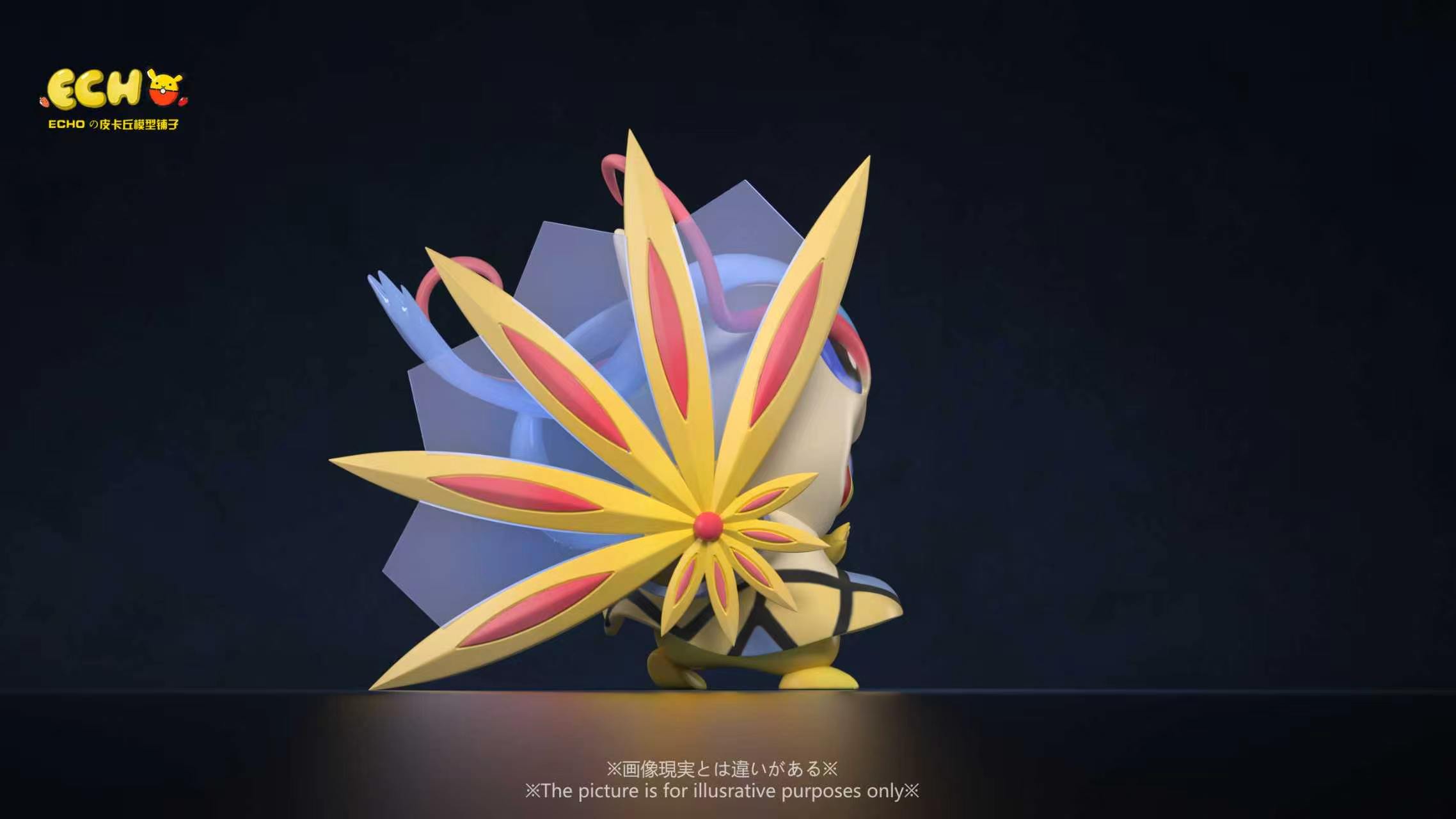 【預購】寶可夢 美娜斯變裝皮卡丘 X ECHO皮卡丘模型鋪子(皮模鋪)9