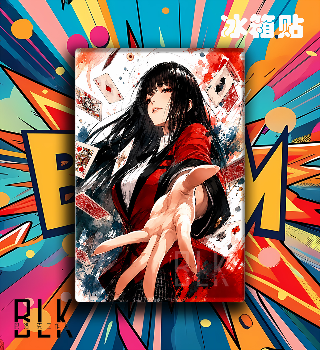 【預購】狂賭之淵《蛇喰夢子》動漫裝飾畫&冰箱貼 X 巴洛克工作室3