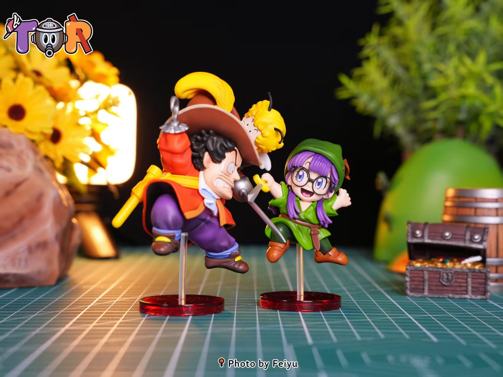 【售罄展示追加請私訊客服@toystationtw】怪博士與機器娃娃 阿拉蕾系列017 寶藏阿拉蕾&博士 X TOR-Studio3