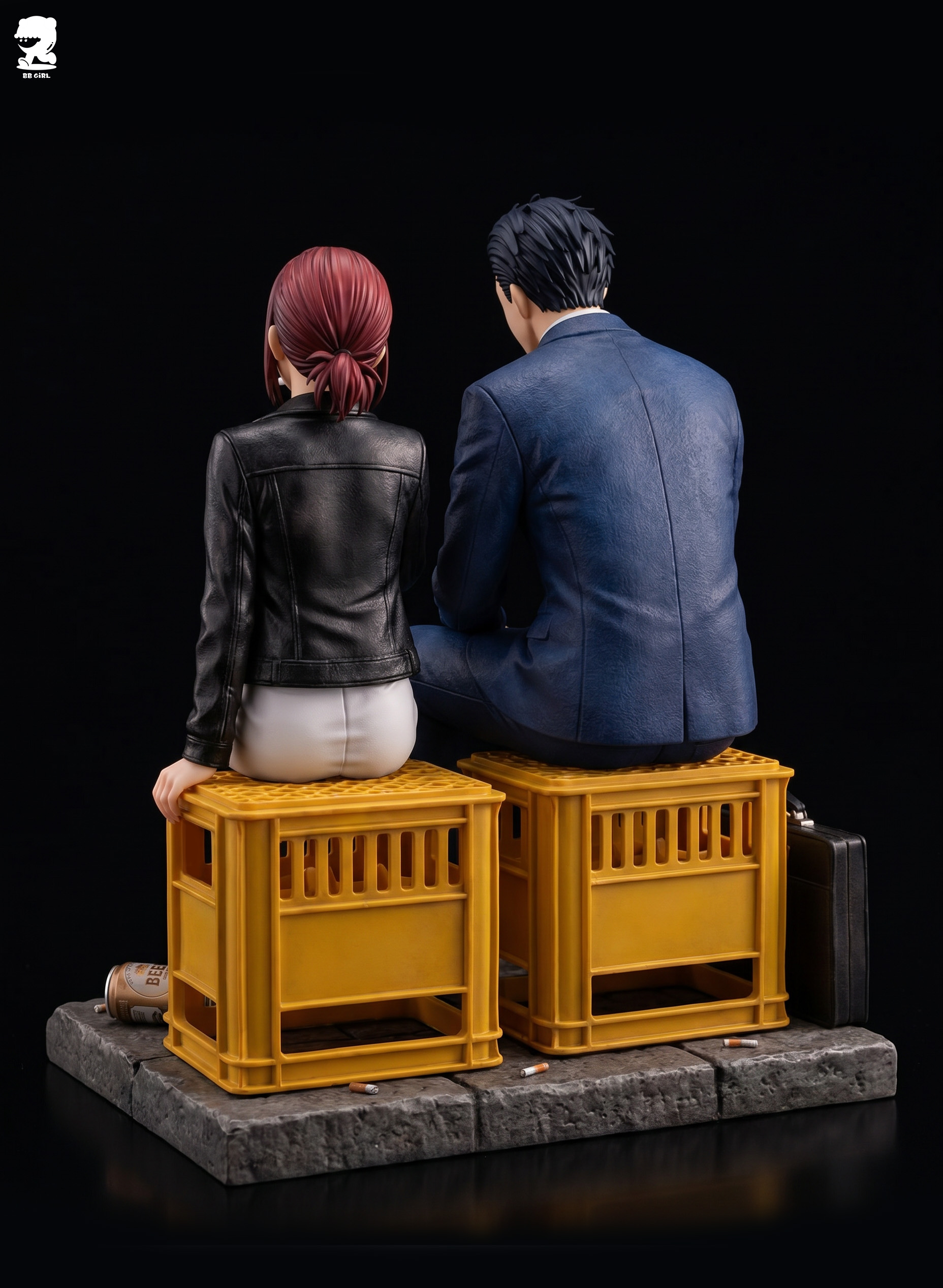 【預購】躲在超市後門抽菸的兩人 佐佐木大叔&山田小姐 X BBGIRL-Studio7