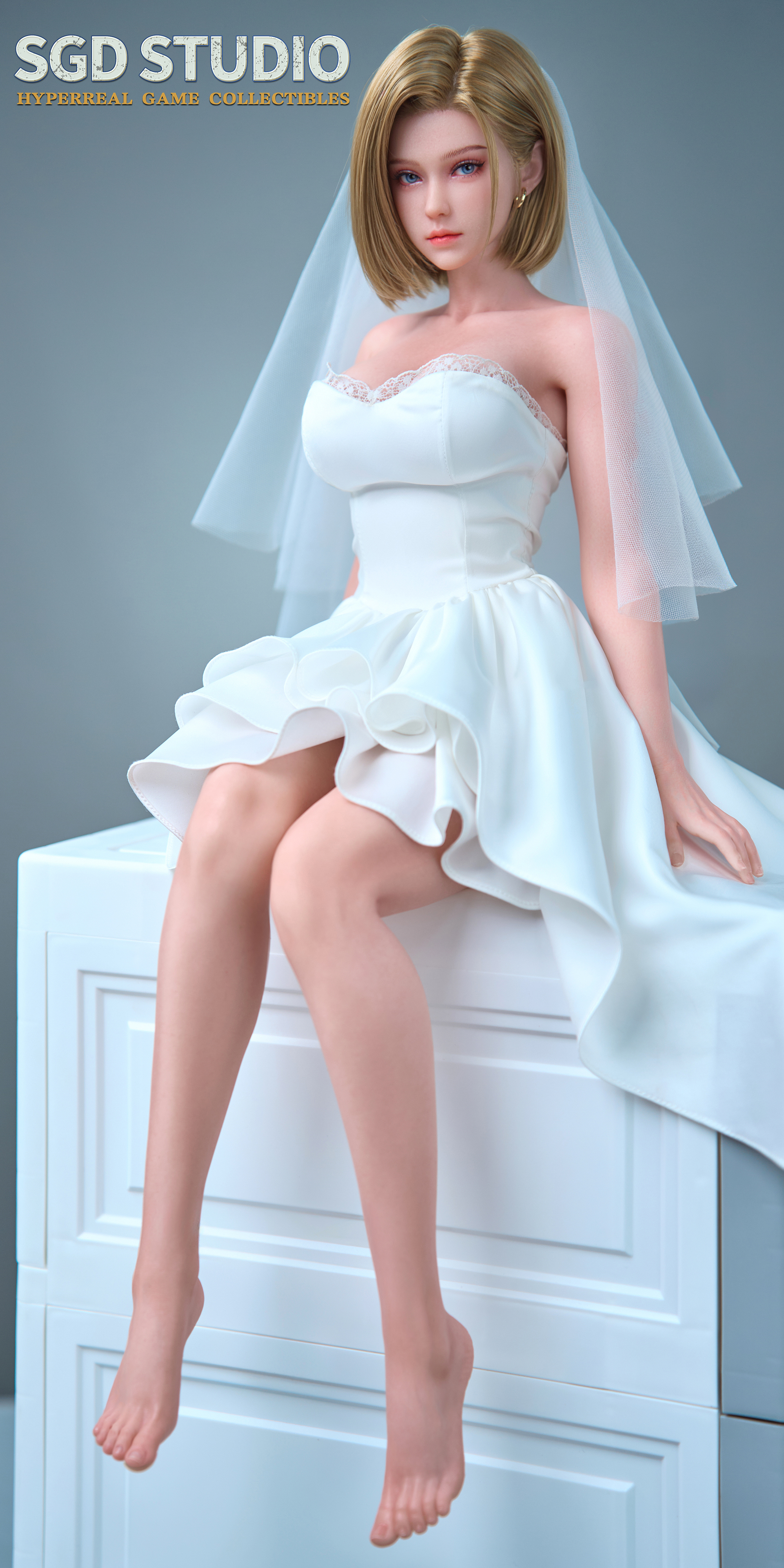 【預購】戰鬥女孩·矽膠可動人偶 SGD-008 X SGD-Studio8