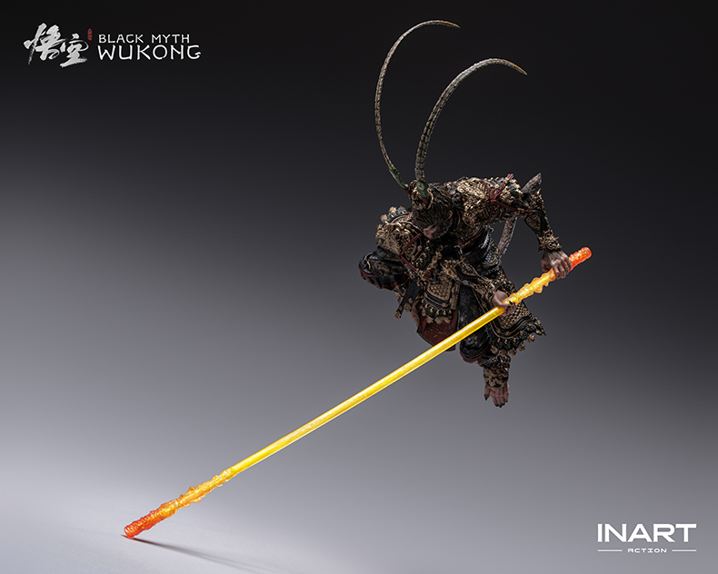 【預購】《黑神話:悟空》1/12可動人偶 大聖金甲套 X INART Action21