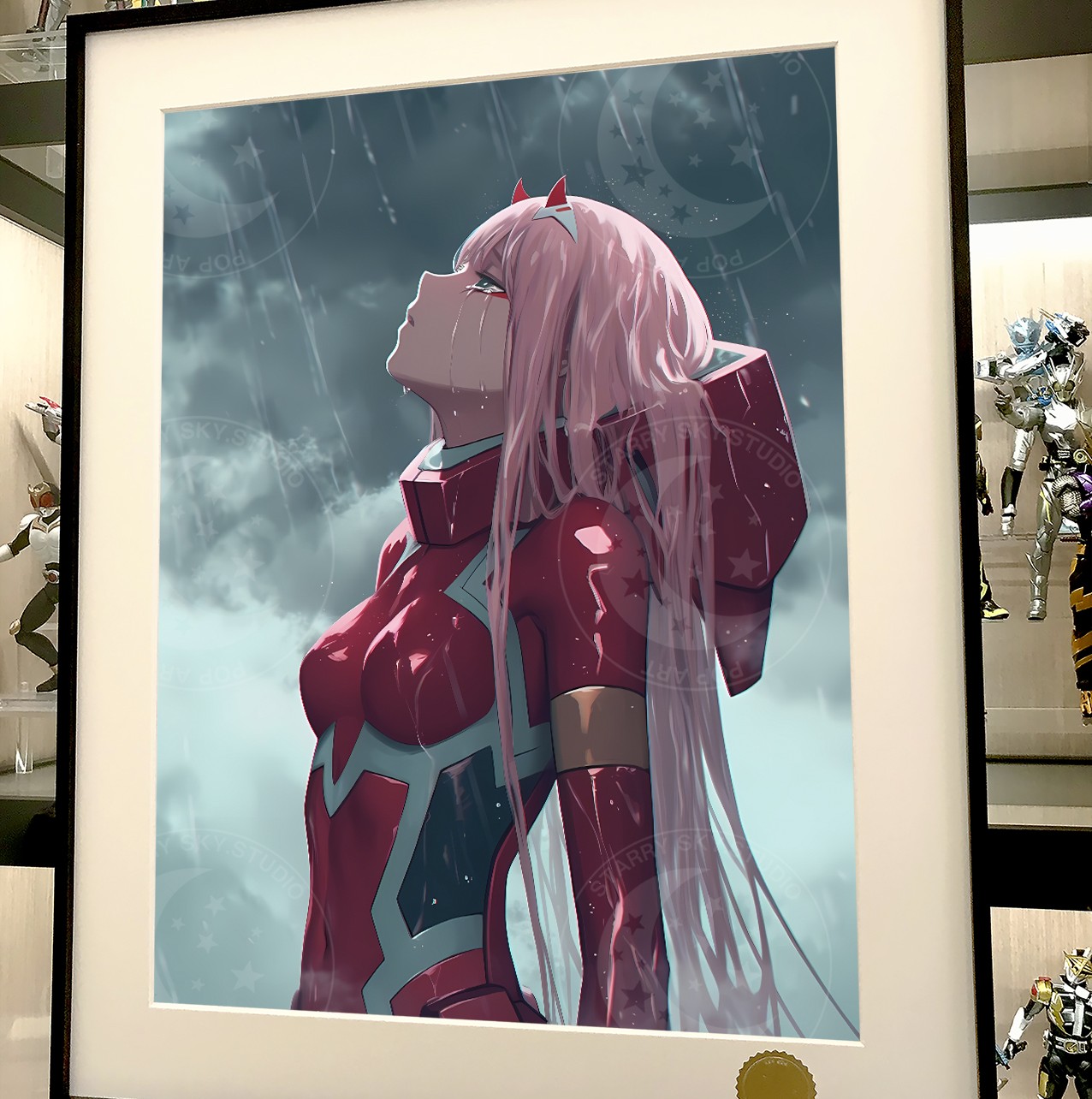 【預購】Zero Two國家隊《雨之零二》動漫裝飾畫 X 星空工作室1