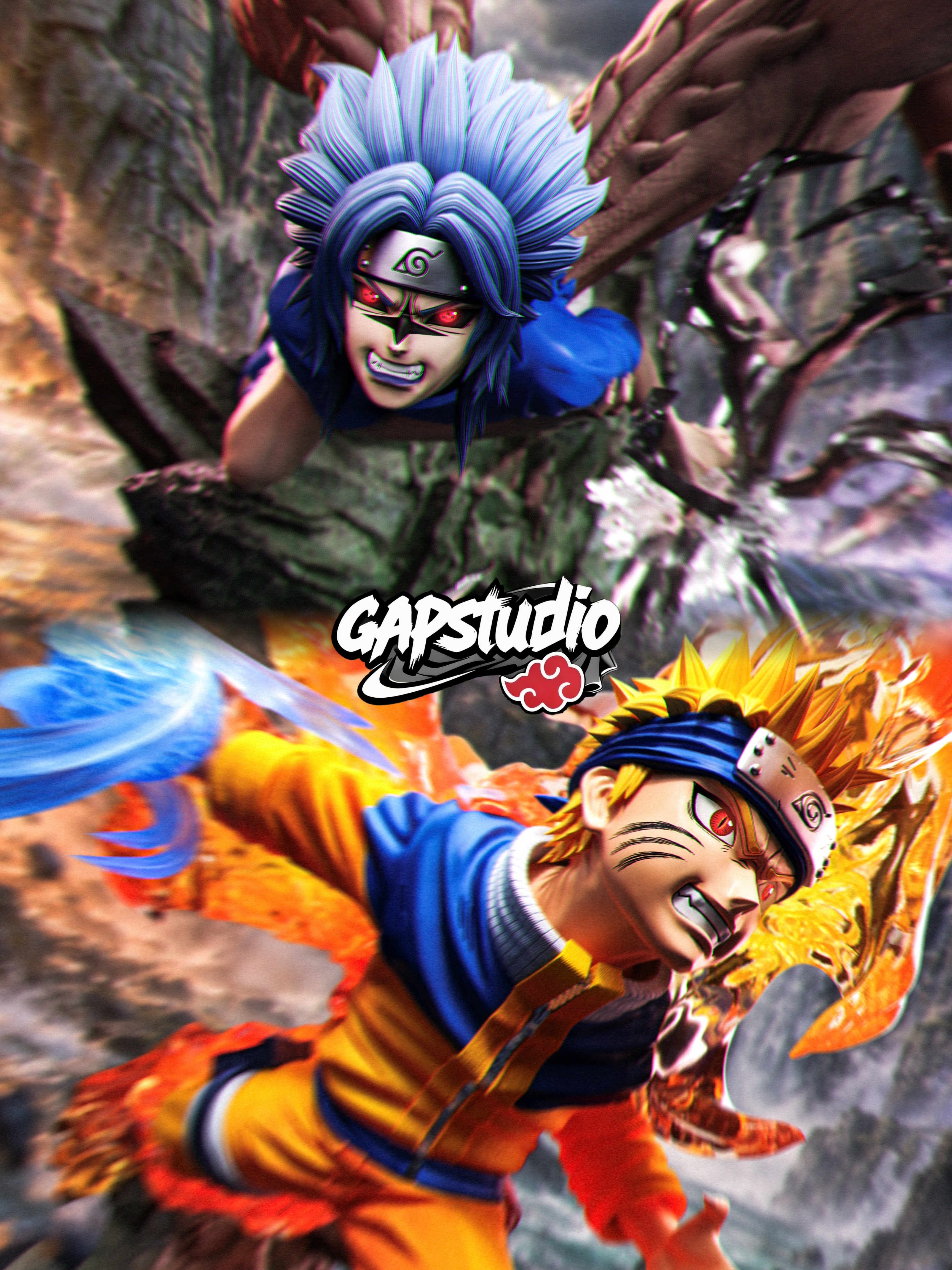 【預購】火影忍者 02 鳴人&佐助 X Gap-Studio4