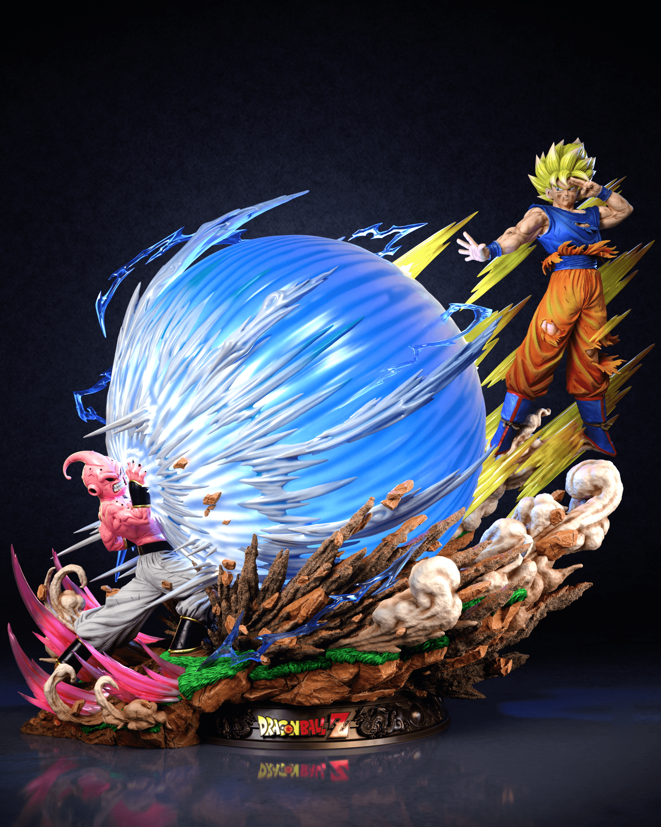 【預購】七龍珠Z 決勝元氣彈 孫悟空vs幼年布歐 X KD Collectibles3