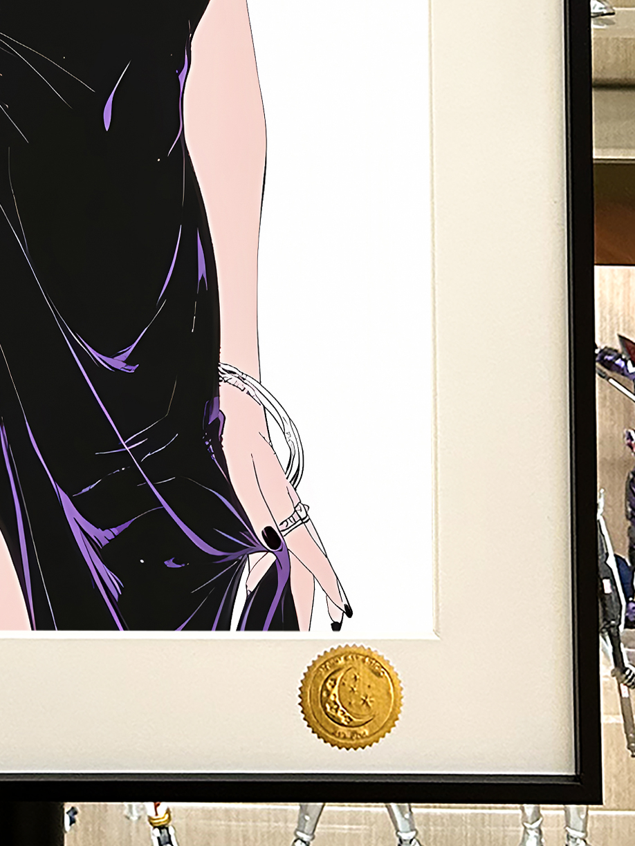 【預購】火影忍者《禮服雛田》動漫裝飾畫 X 星空工作室4