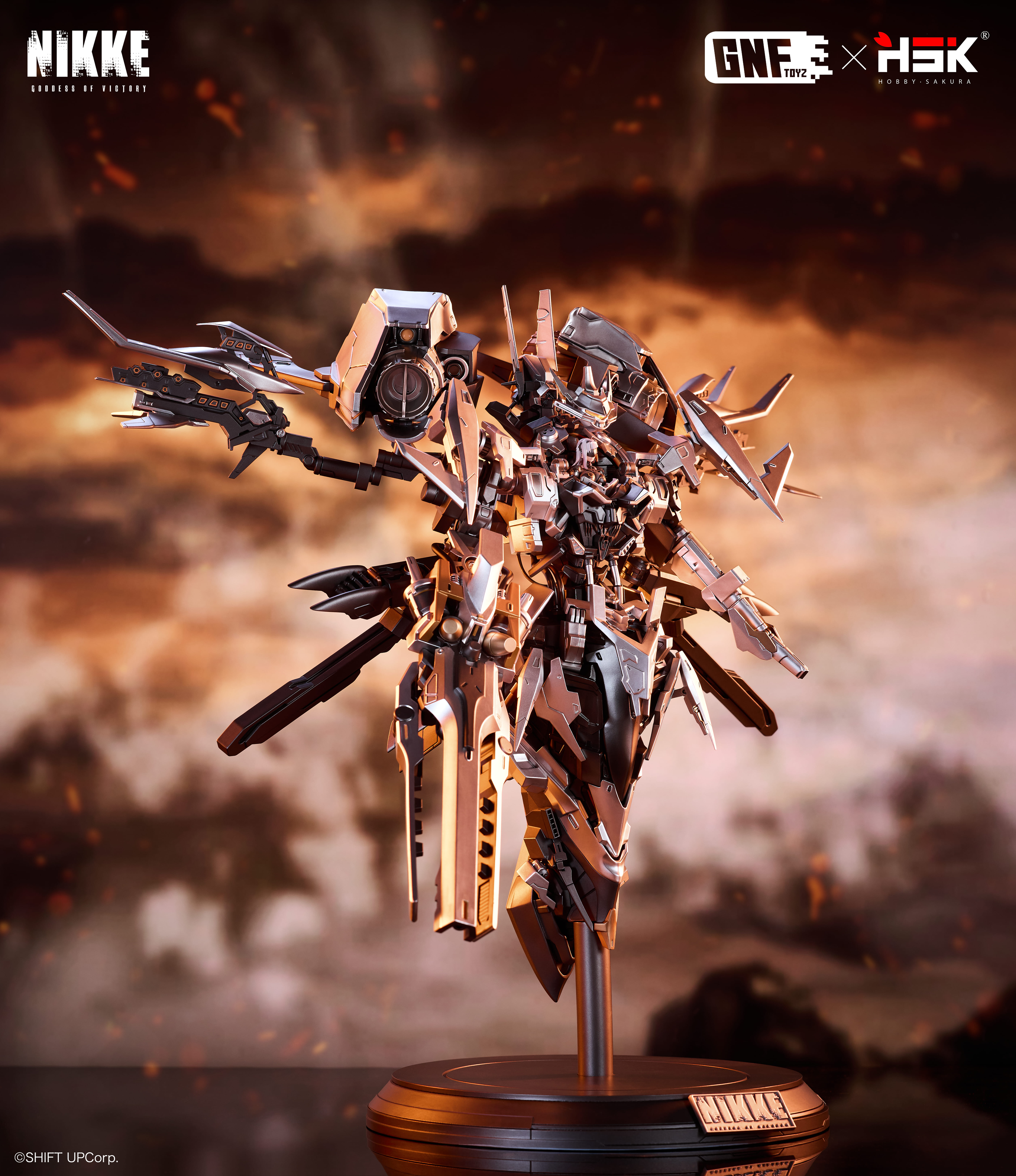 【預購】NIKKE勝利の女神 機甲-神罰 X GNFTOYZ+Hobbysakura6