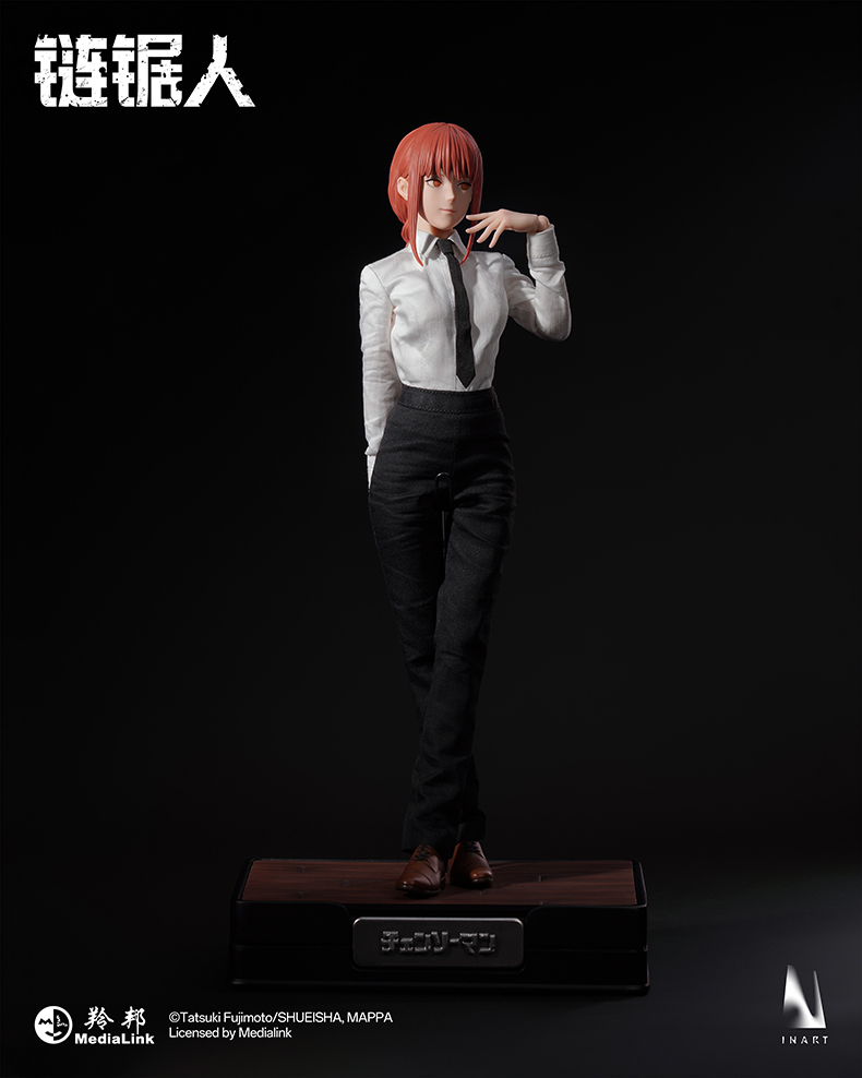 【售罄展示追加請私訊客服@toystationtw】《鏈鋸人》第一季 1/6收藏級可動人偶 真紀真 X INART7