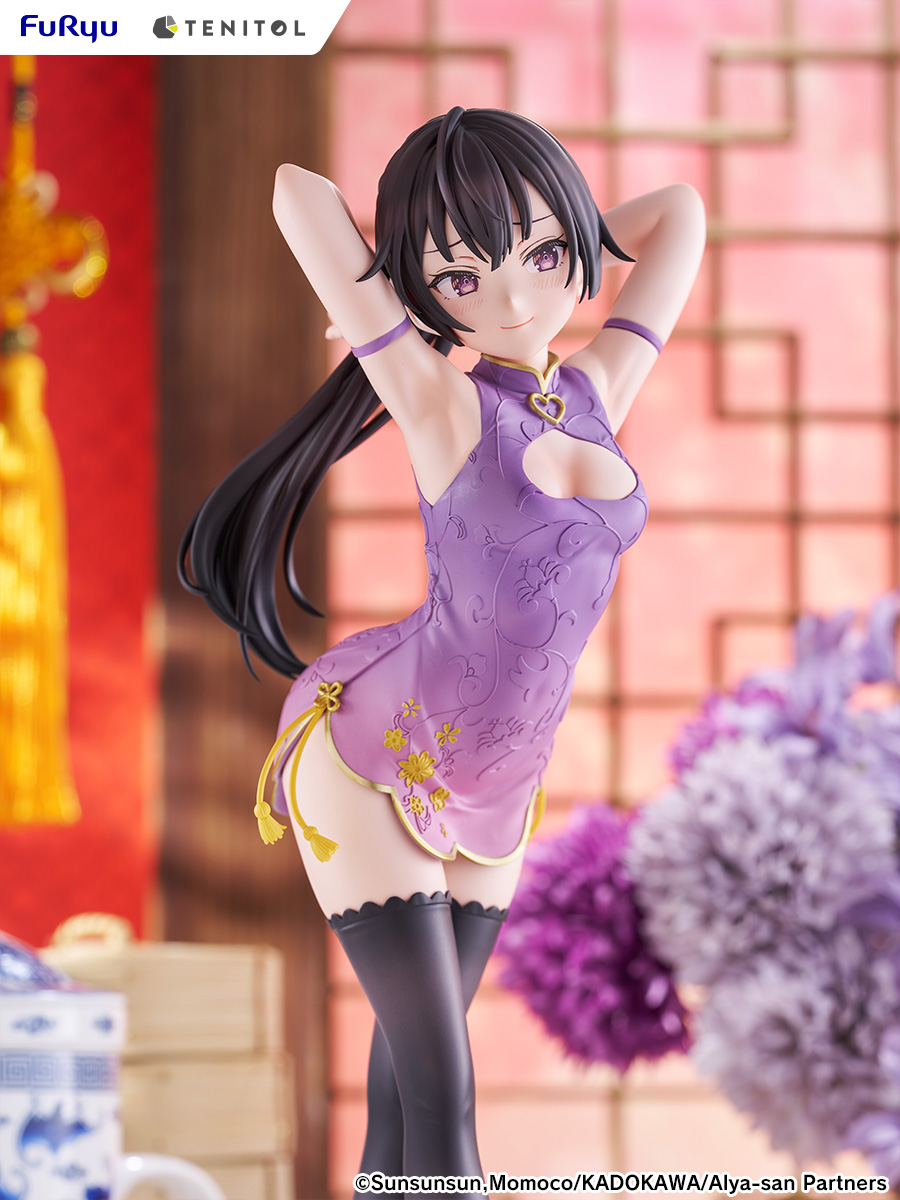 【預購】不時用俄語小聲說真心話的鄰桌艾莉同學 旗袍ver. 周防有希 X TENITOL TALL3