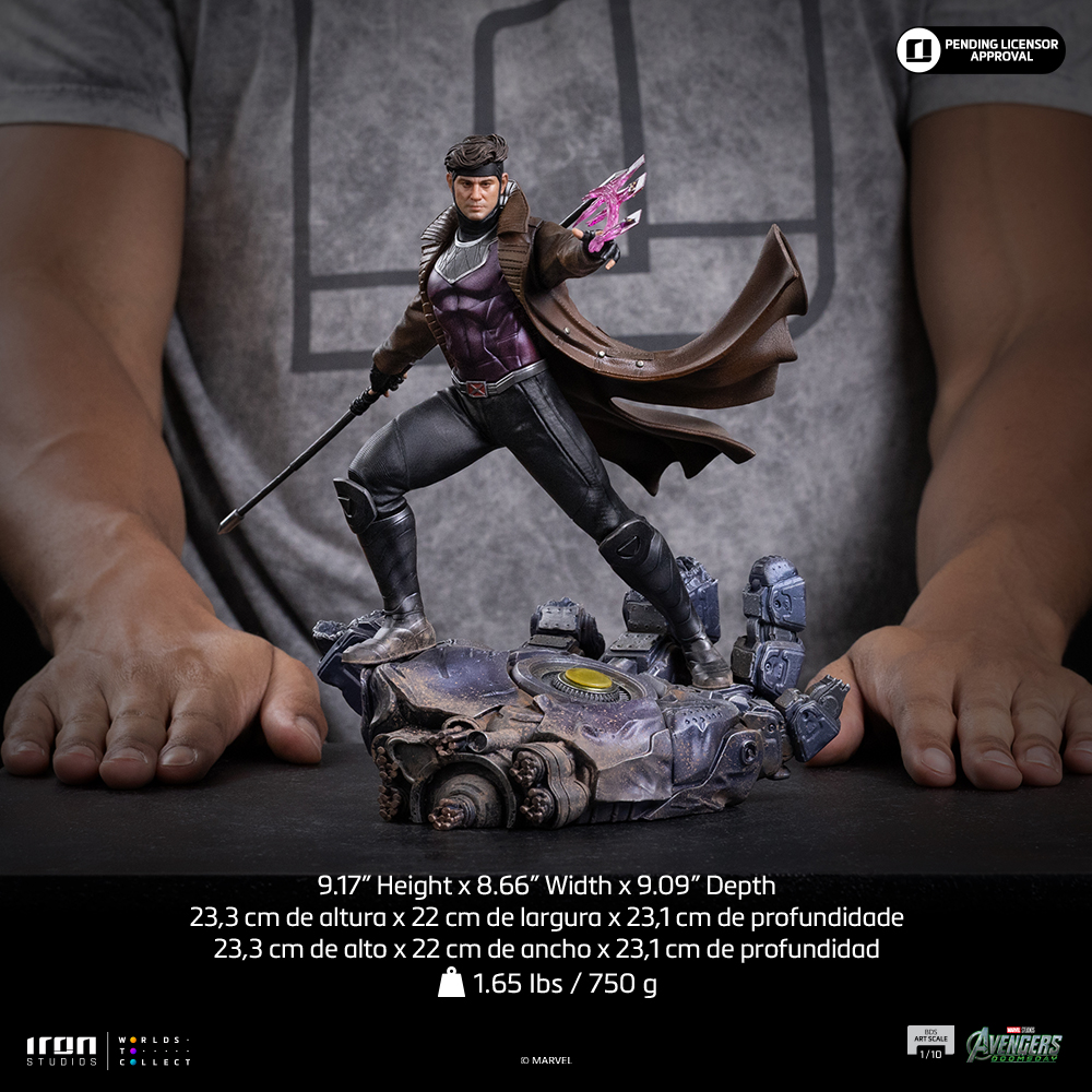 【售罄展示追加請私訊客服@toystationtw】Marvel漫威 X戰警 牌王MARCAS144426-10 X Iron-Studio4