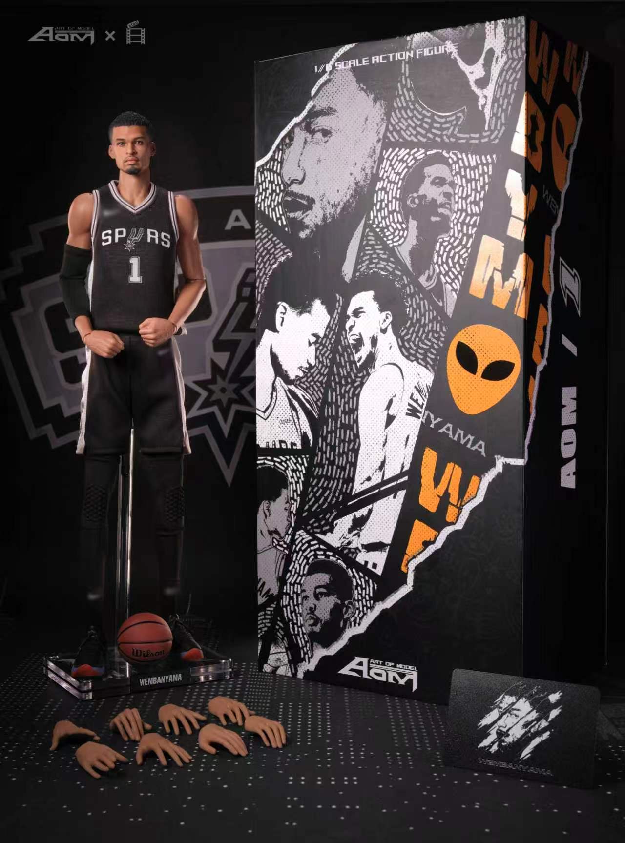【預購】NBA 新秀50分生涯之夜套裝 文班亞馬 X AOM2