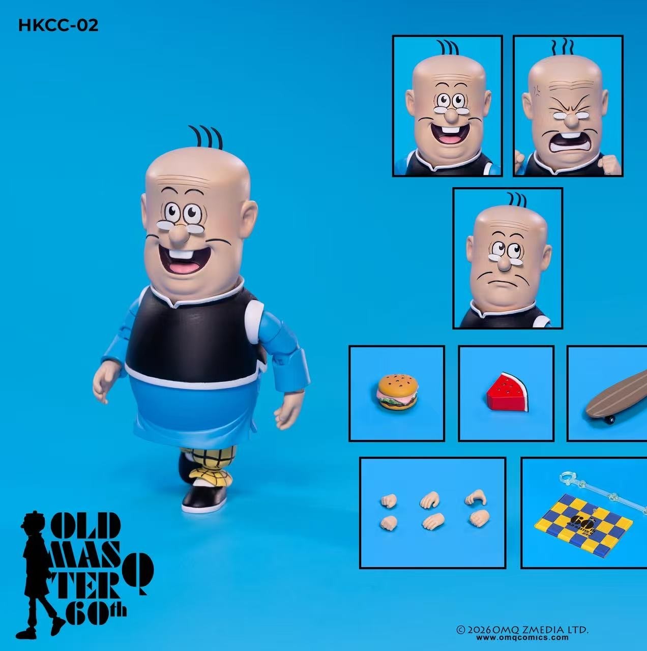 【售罄展示追加請私訊客服@toystationtw】老夫子60週年 HKCC-02 1/12 大蕃薯 X AINT Production1